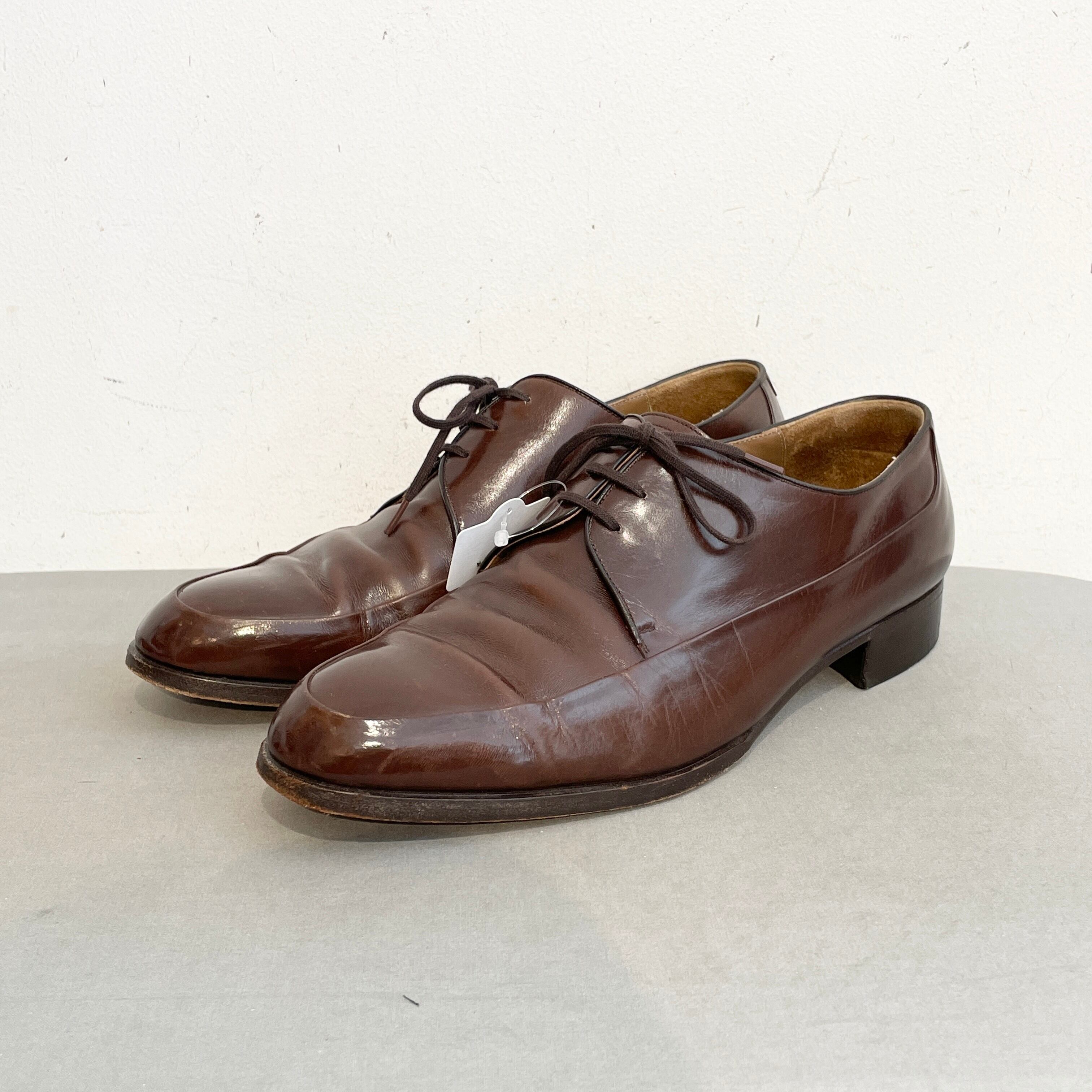 Christian Dior/leather shoes/brown/men's/クリスチャンディオール