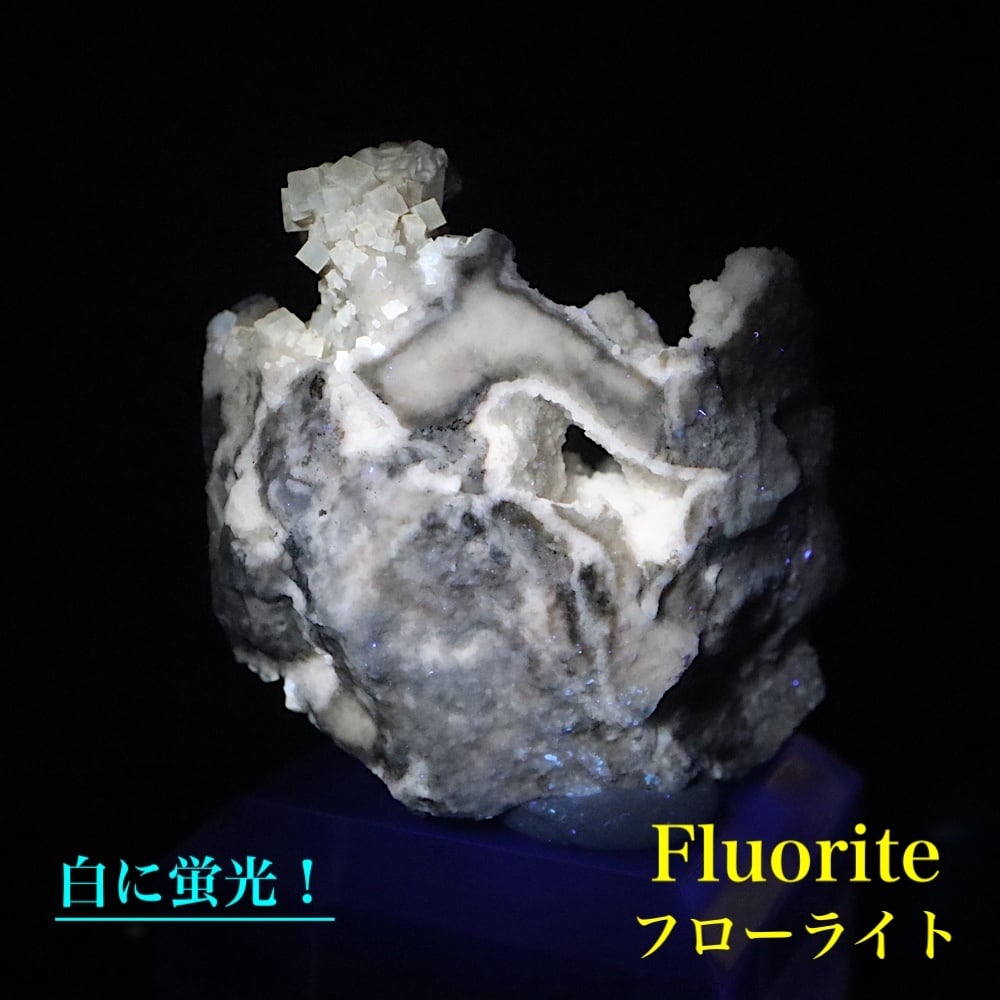ユニーク！蛍石 フローライト 原石 25g FL514 鉱物 天然石 | 鉱物