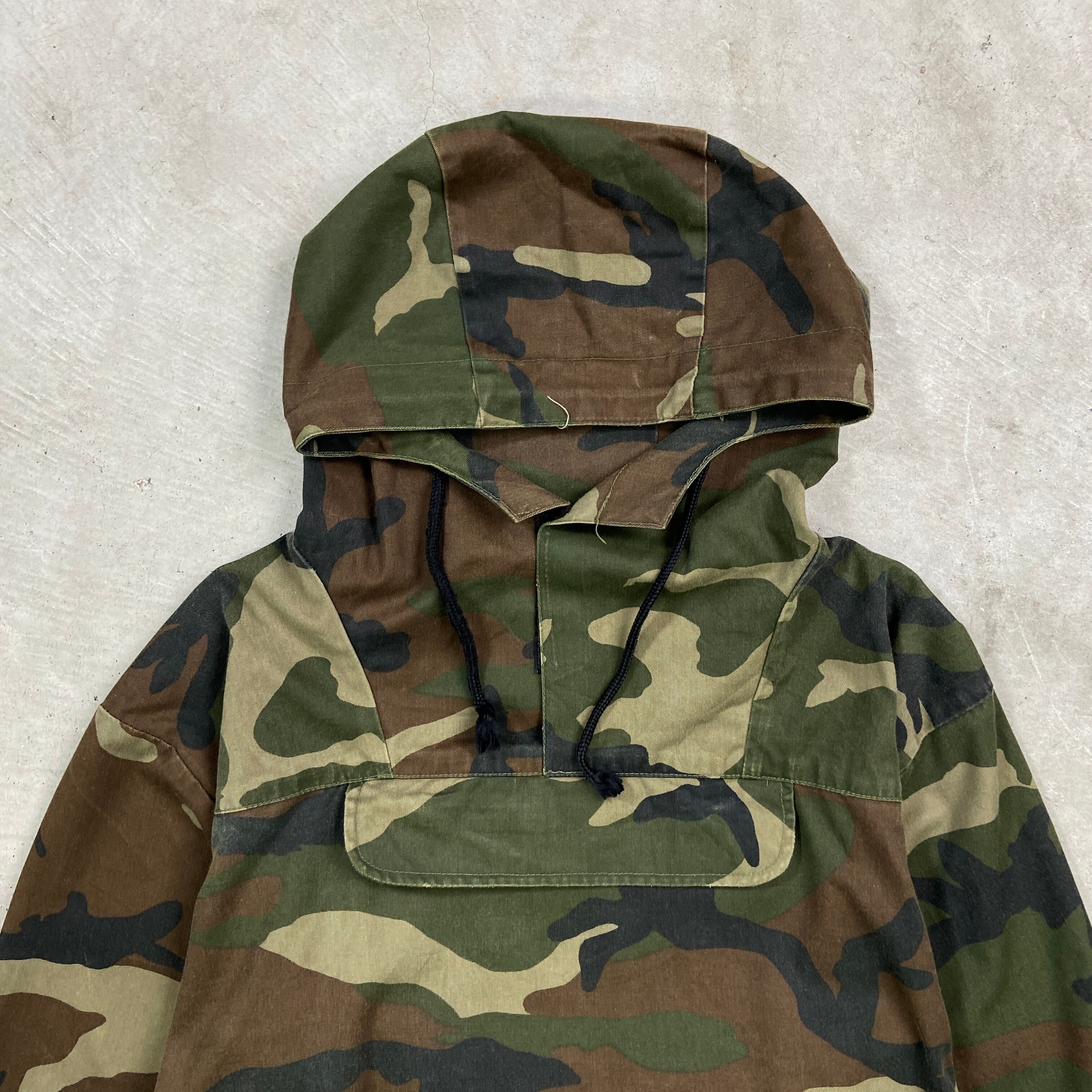 PARKLANDS CANADA ウッドランドカモ アノラックパーカー 民間品 メンズ