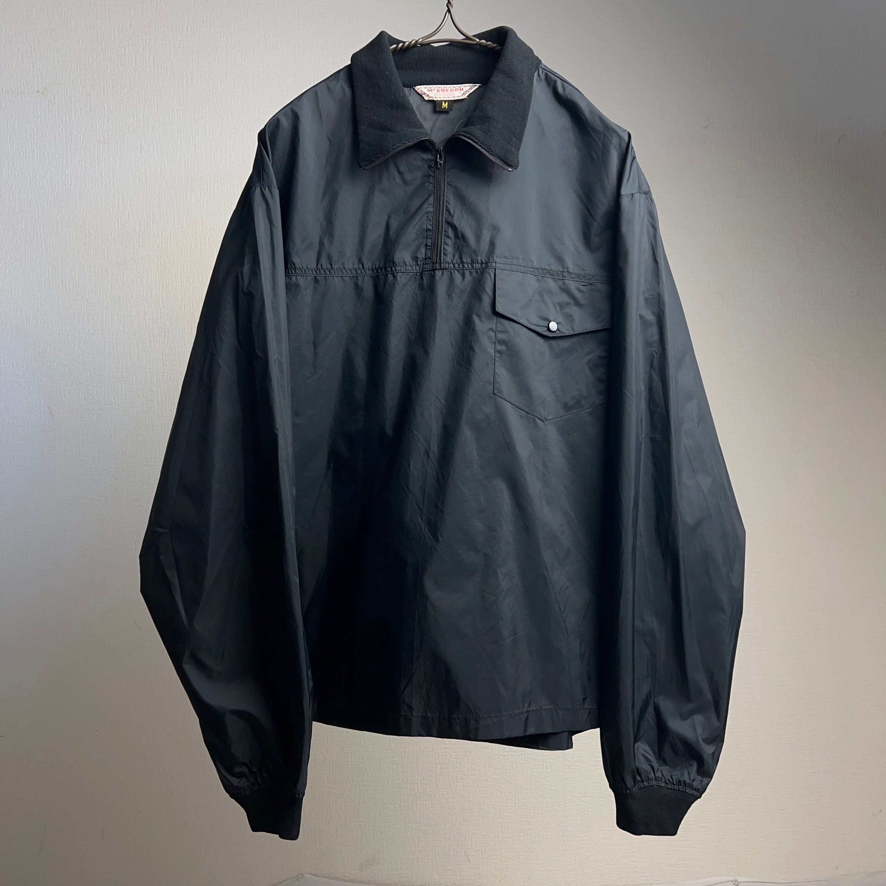 70's “McGREGOR” Nylon Half-zip Jacket USA製 SIZE M 70年代