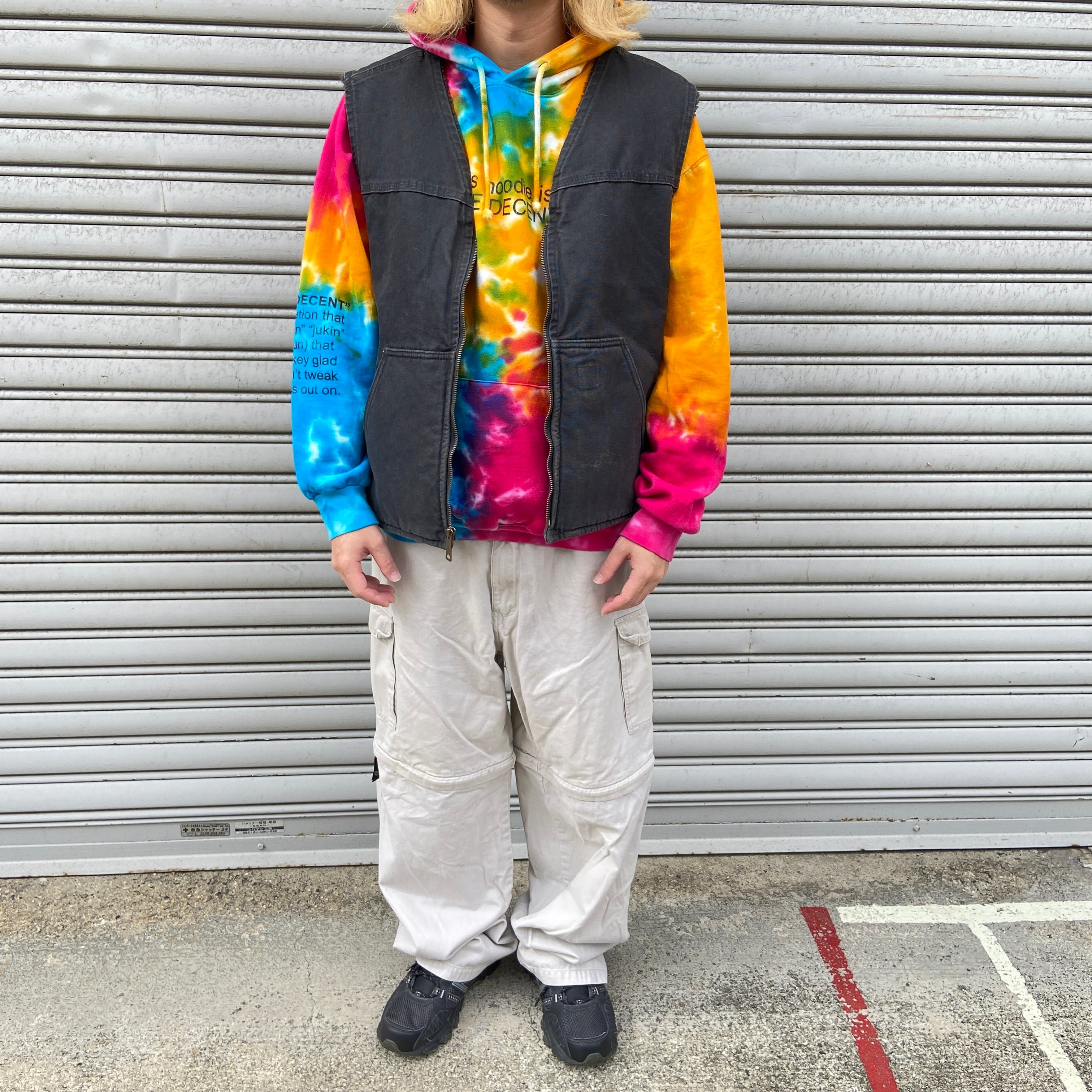 90s carhartt ダックベスト 裏ボア メキシコ製 ブラック 2XL | 古着屋 Uan