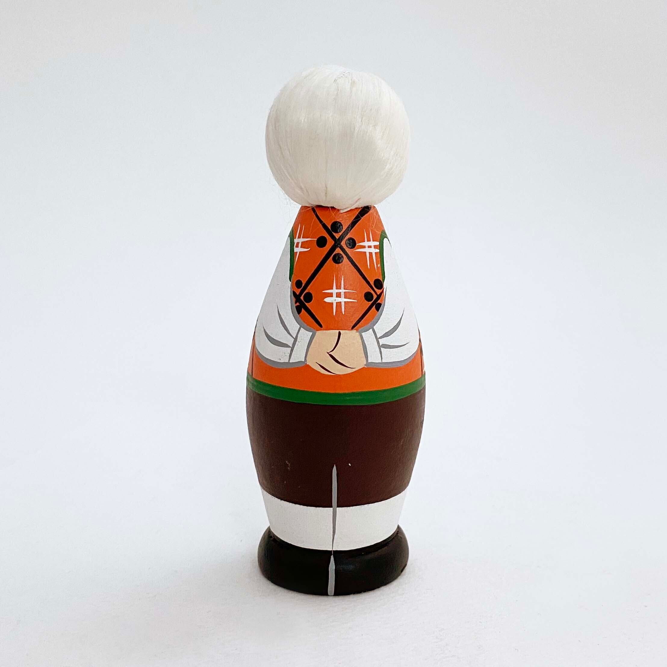 エストニアの民族こけし（ムフ島の男子12.5cm） | kokeshka