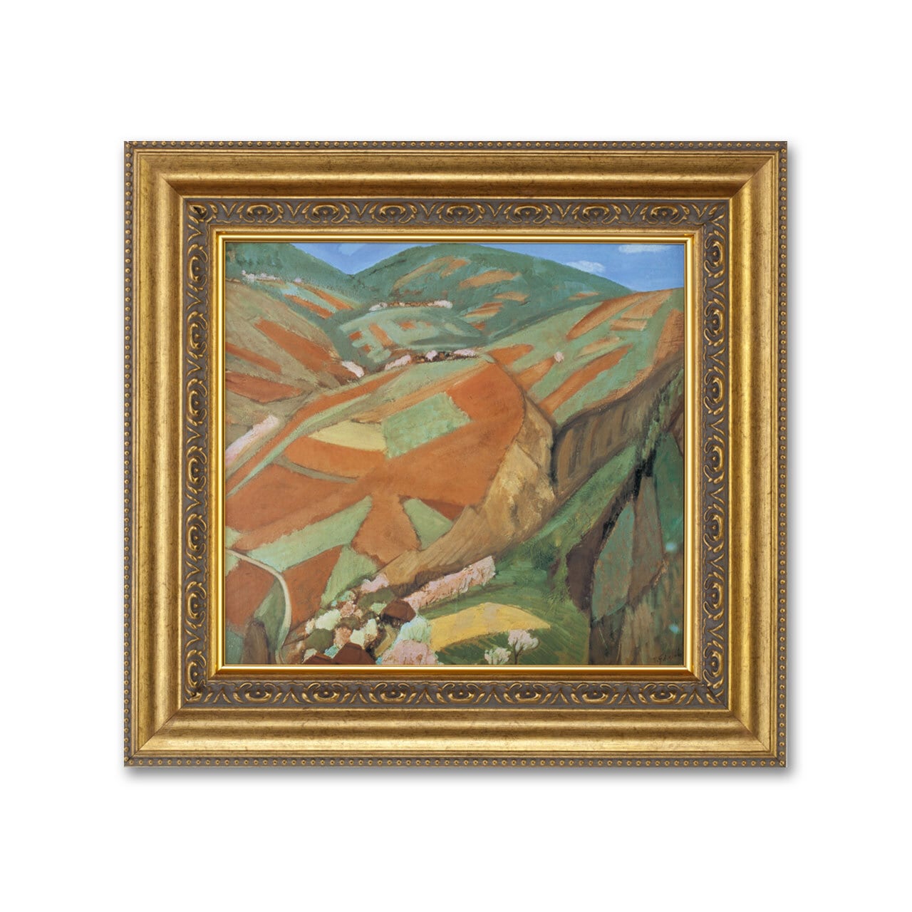 複製画S 佐伯祐三≪広告“ヴェルダン”≫ | 大原美術館ミュージアムショップ