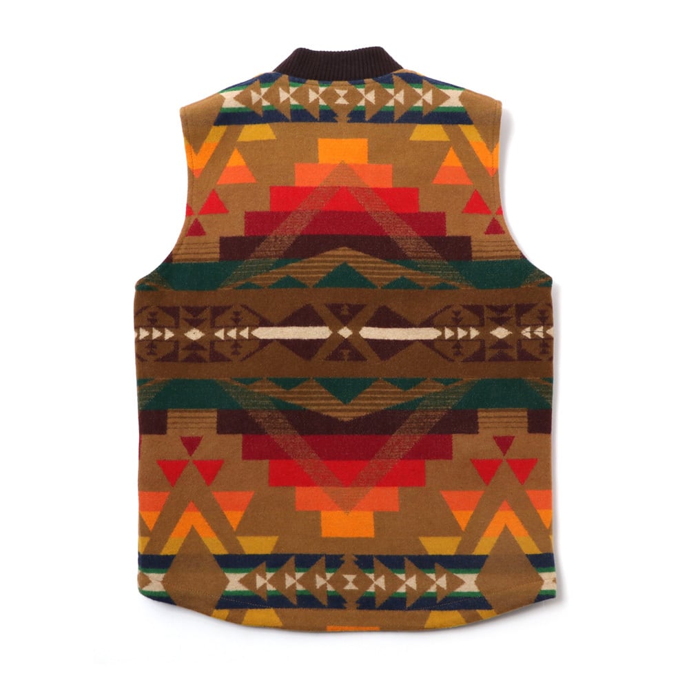 PENDLETON ペンドルトン COLTON QUILTED ZIP VEST ウールベスト