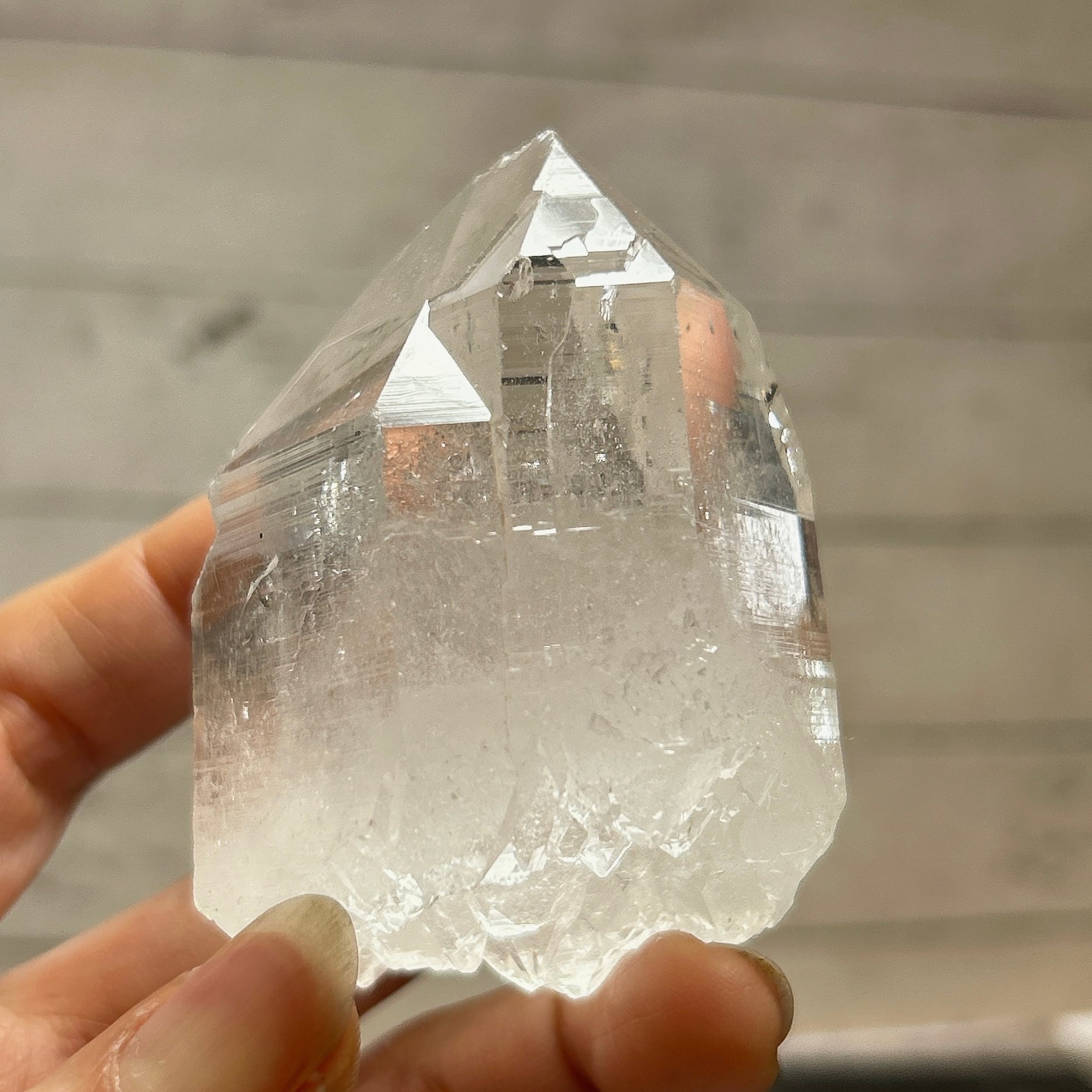 E8794】ヒマラヤ水晶＊マニハール水晶＊ポイント＊ヒマラヤ産