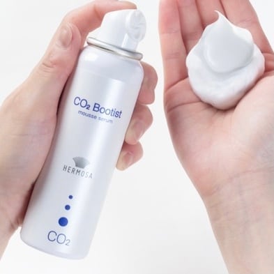 HERMOSA C02ブーティスト（泡状ブースター美容液）ミニサイズ80g