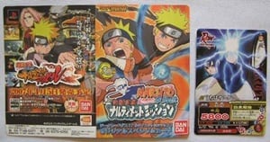 データカードダスNARUTO疾風伝 ナルティメットミッション うちはサスケ