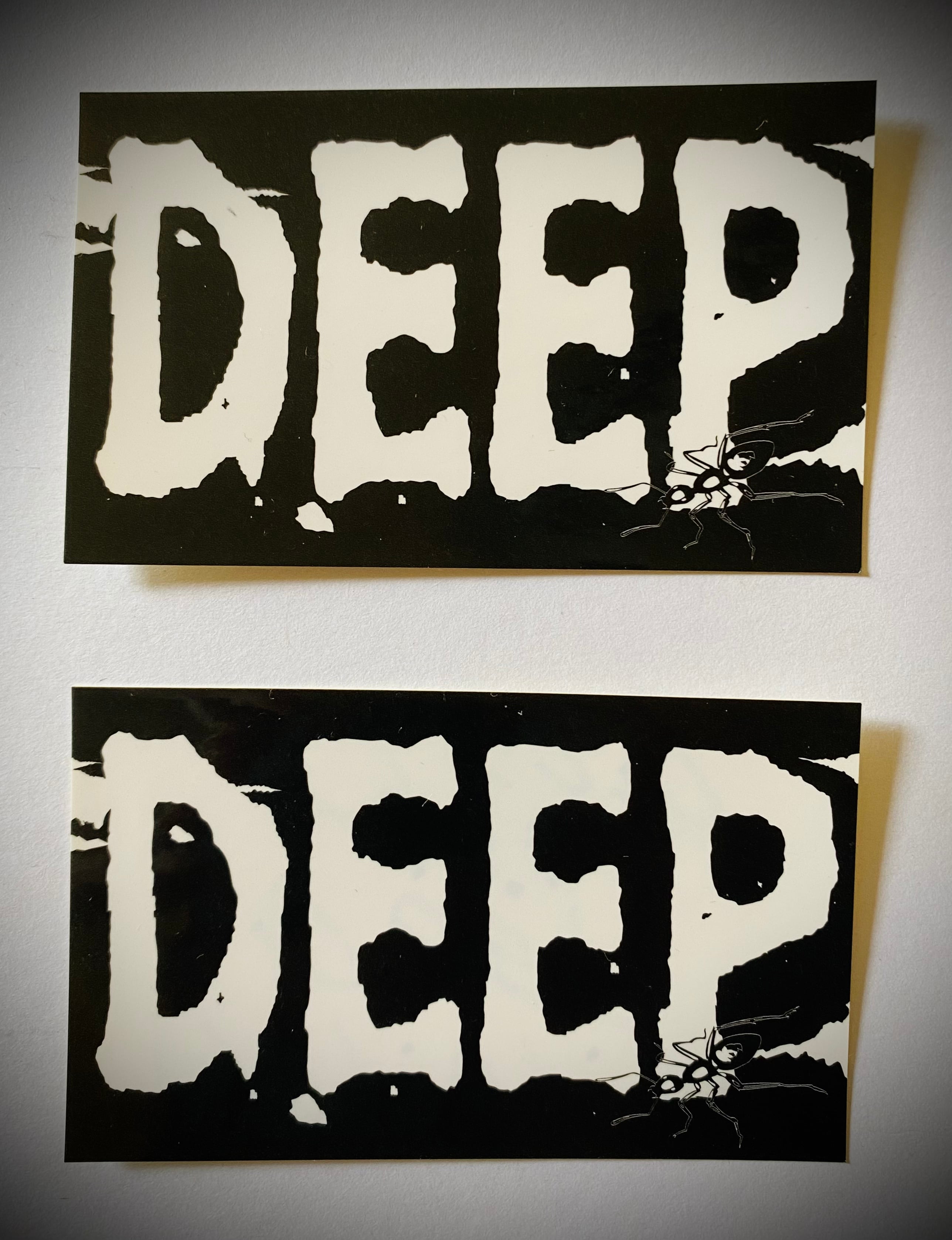 非売品 ☆激レアステッカー☆ 2枚セット 「DEEP」 | WANNABEES