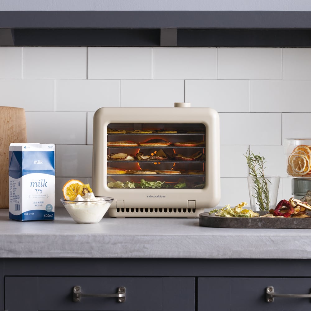 レコルト ドライフード＆ヨーグルトメーカー / クリームホワイト RFD-2