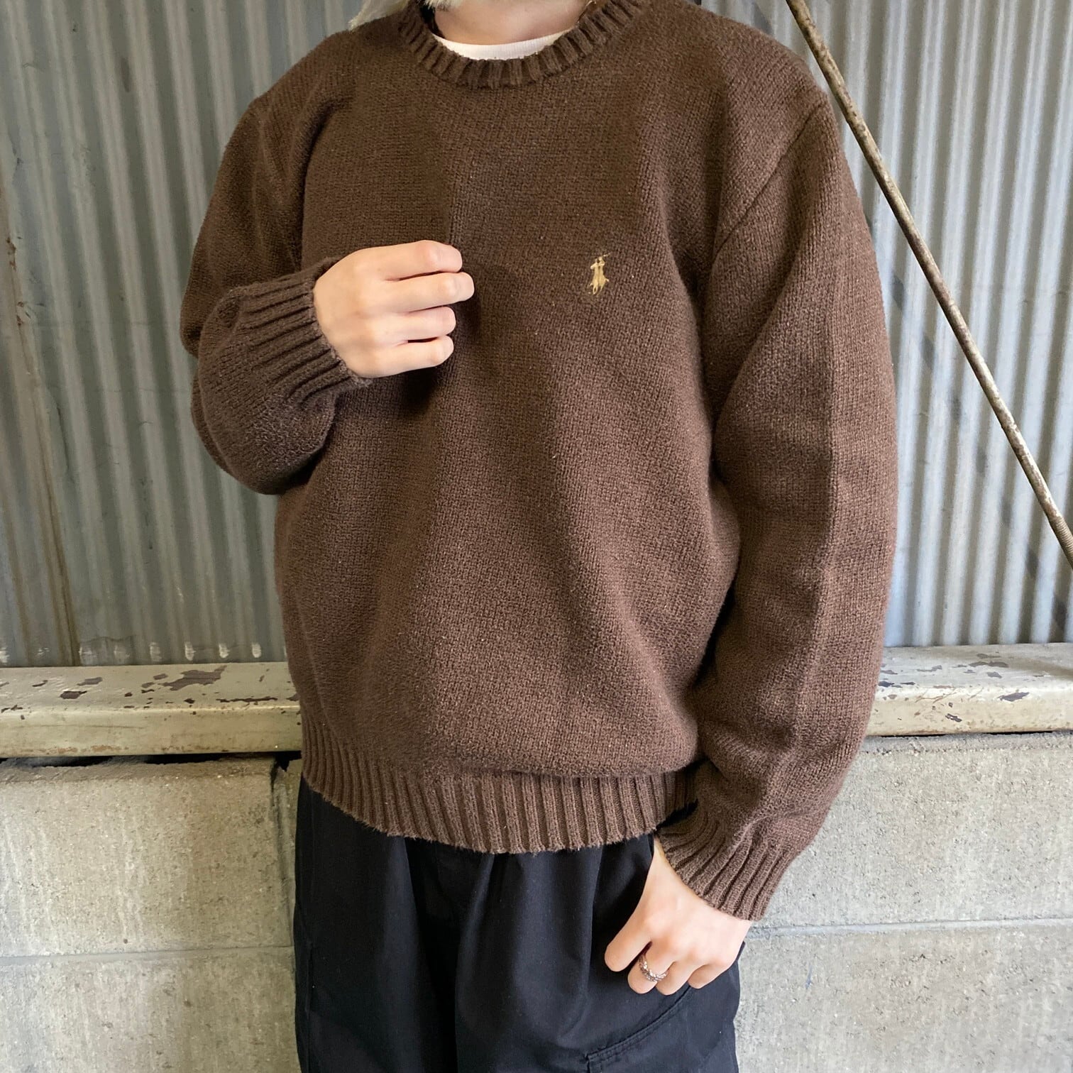 25年製✨️キャメル混 25年製✨️キャメル混 ラルフローレン ポロベア