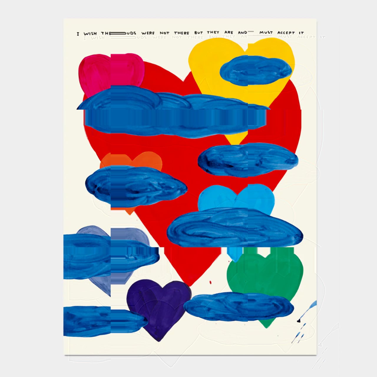 オンライン限定SALE＞額装済ポスター: DAVID SHRIGLEY: I Wish The