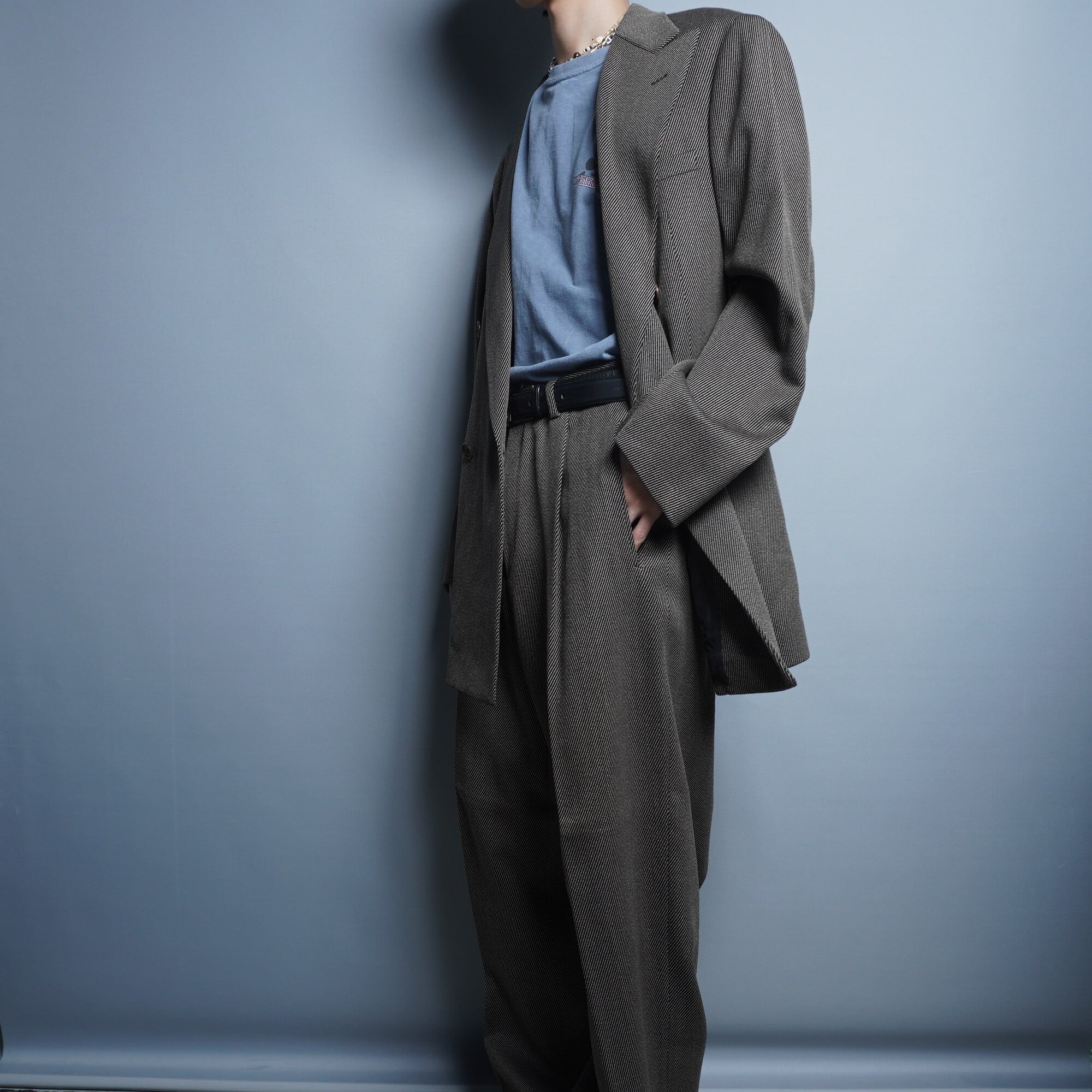 GIORGIO ARMANI】ジョルジオアルマーニ ピュアヴァージンウール ダブル