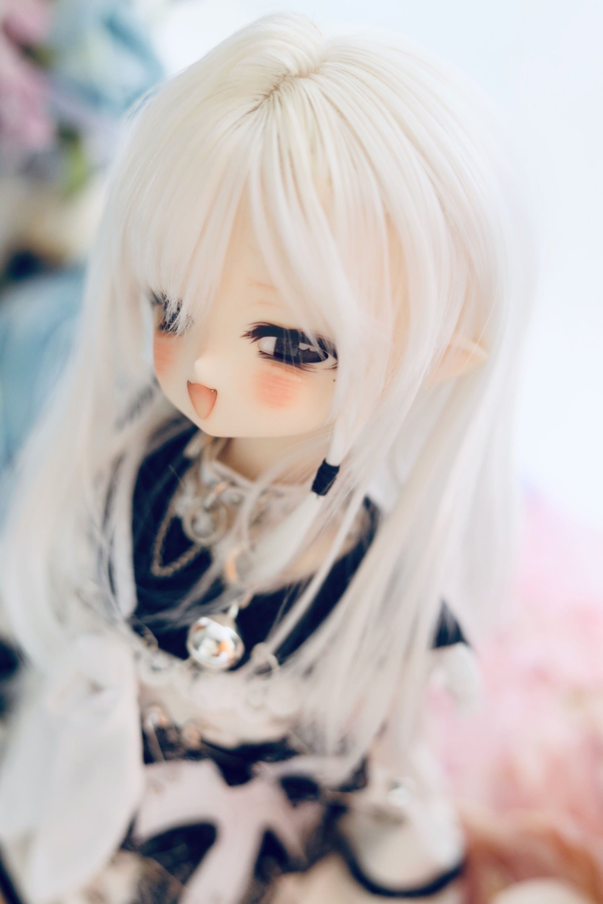 ヘッドのみ！mdd セミホワイト ボディなし！二次元 1/4 1/3 アニメ