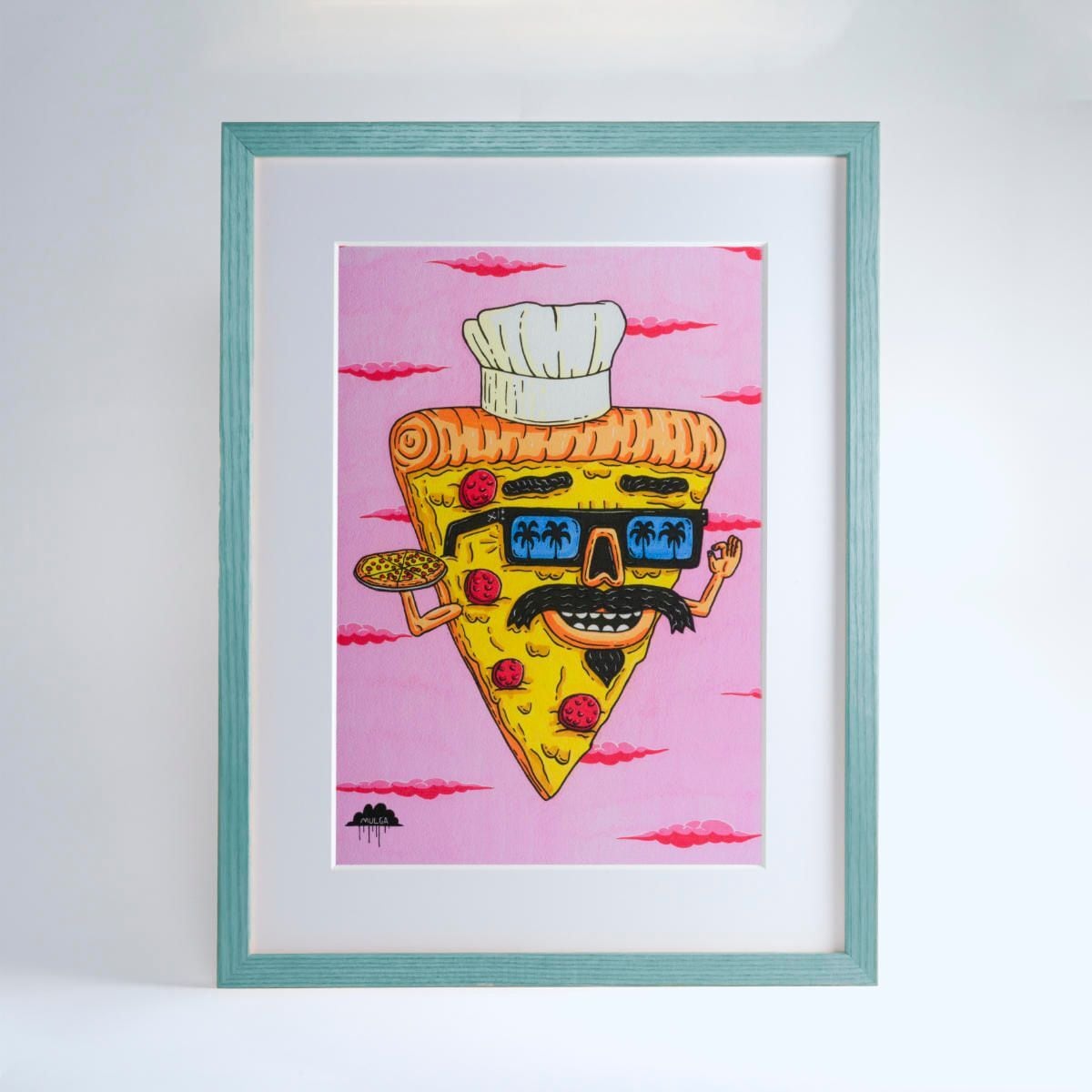 アートインテリア(ミュラート)/A4：紙_MU-A4-74_Petey the Pizza Chef