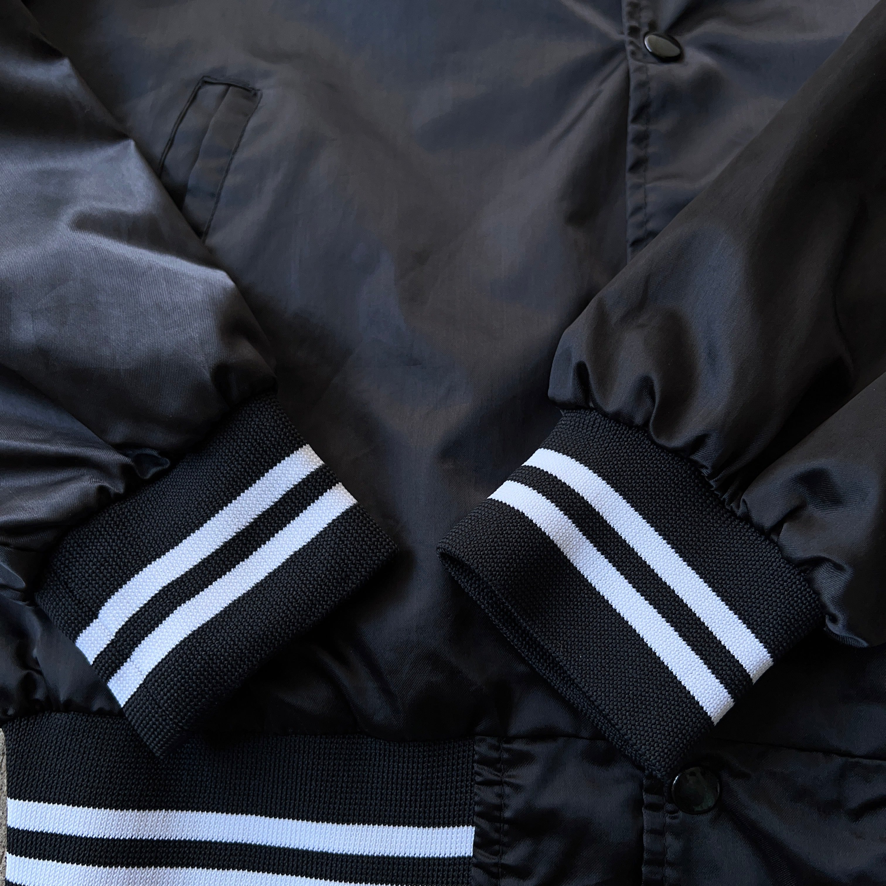 USA製MACTRUCKS スタジャン マックトラックス ブラック 90's