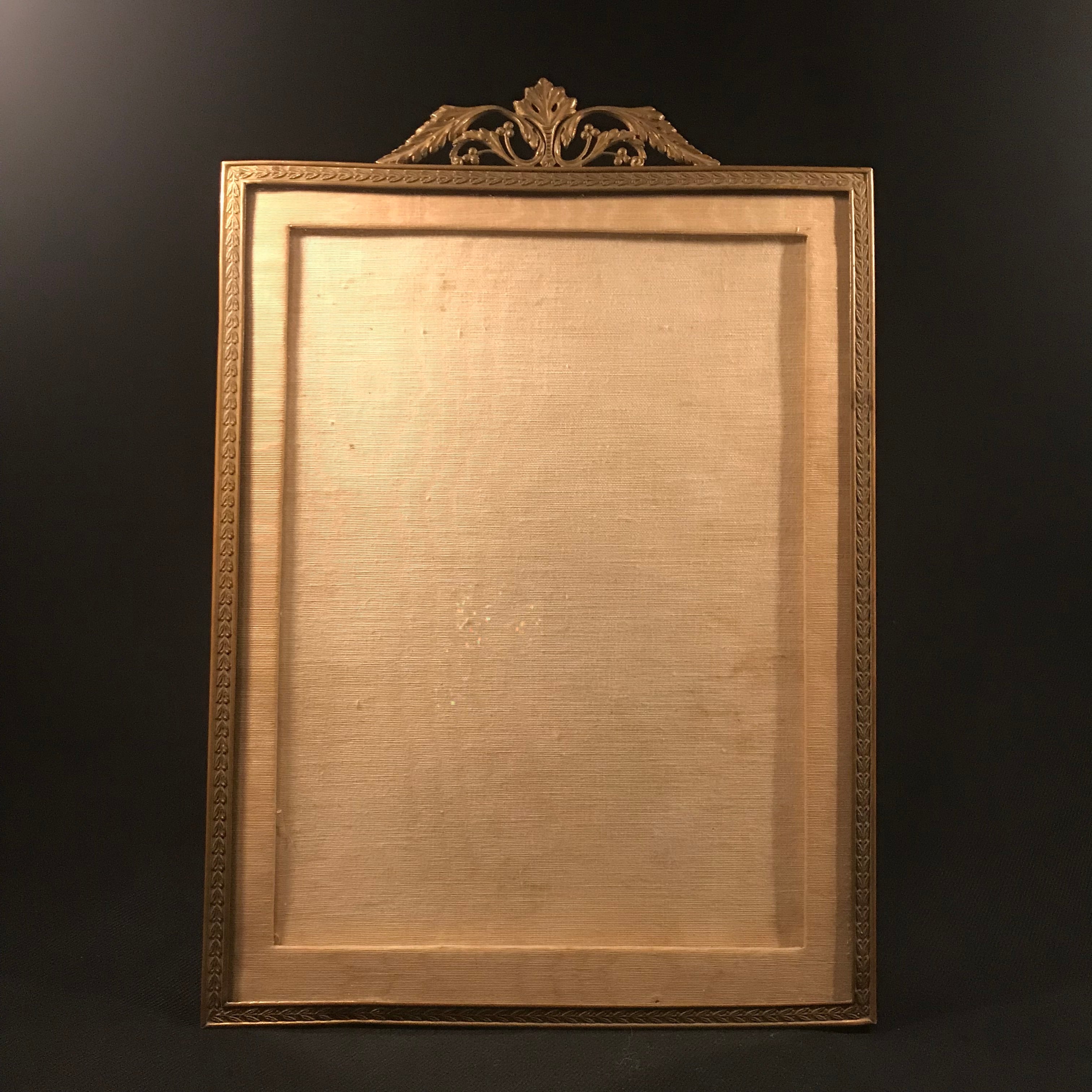 大きな真鍮フレーム/アンティークフレーム | quelque jour（フランス