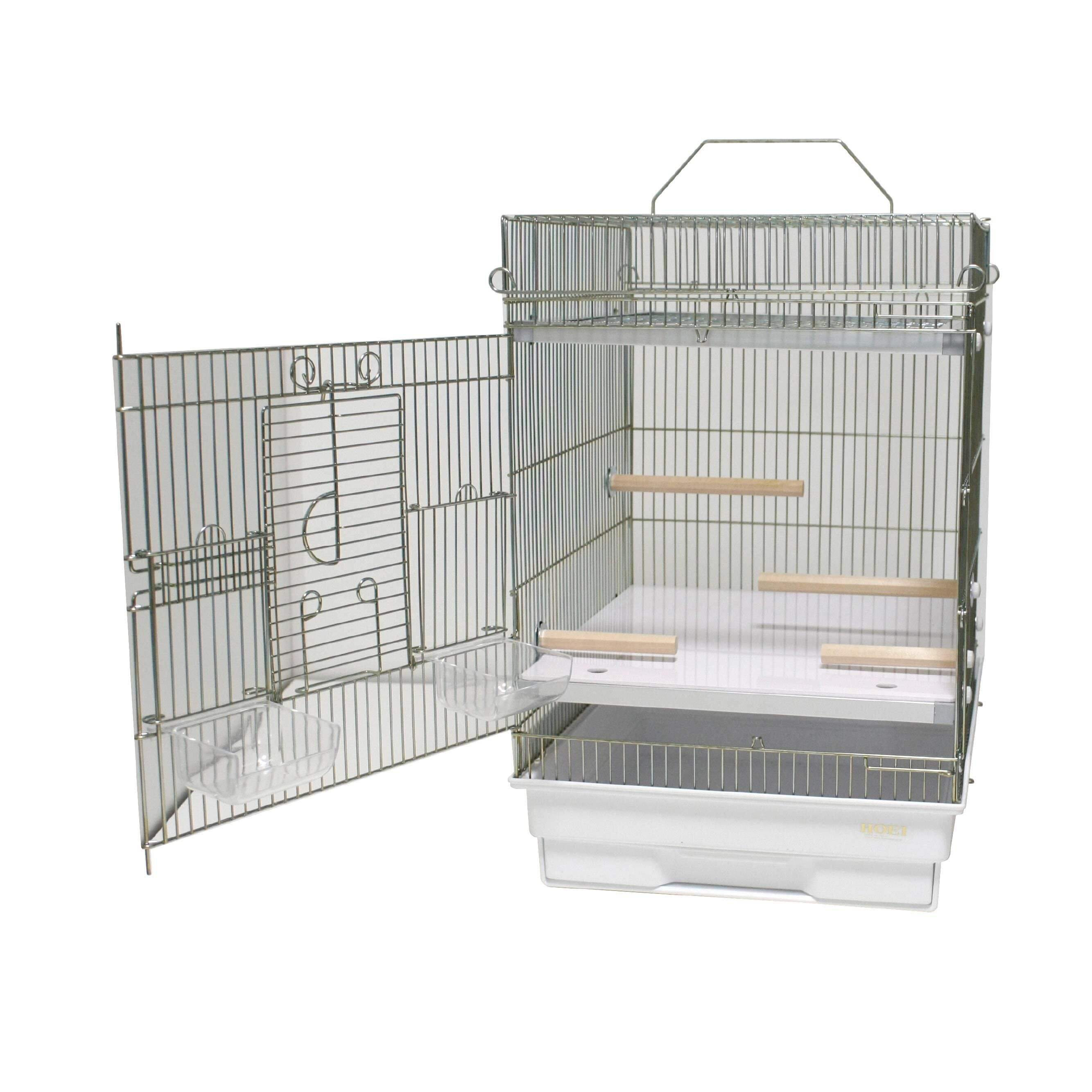 老鳥くつろぎケージセット（ステンレス） | 鳥かご・ペットケージの