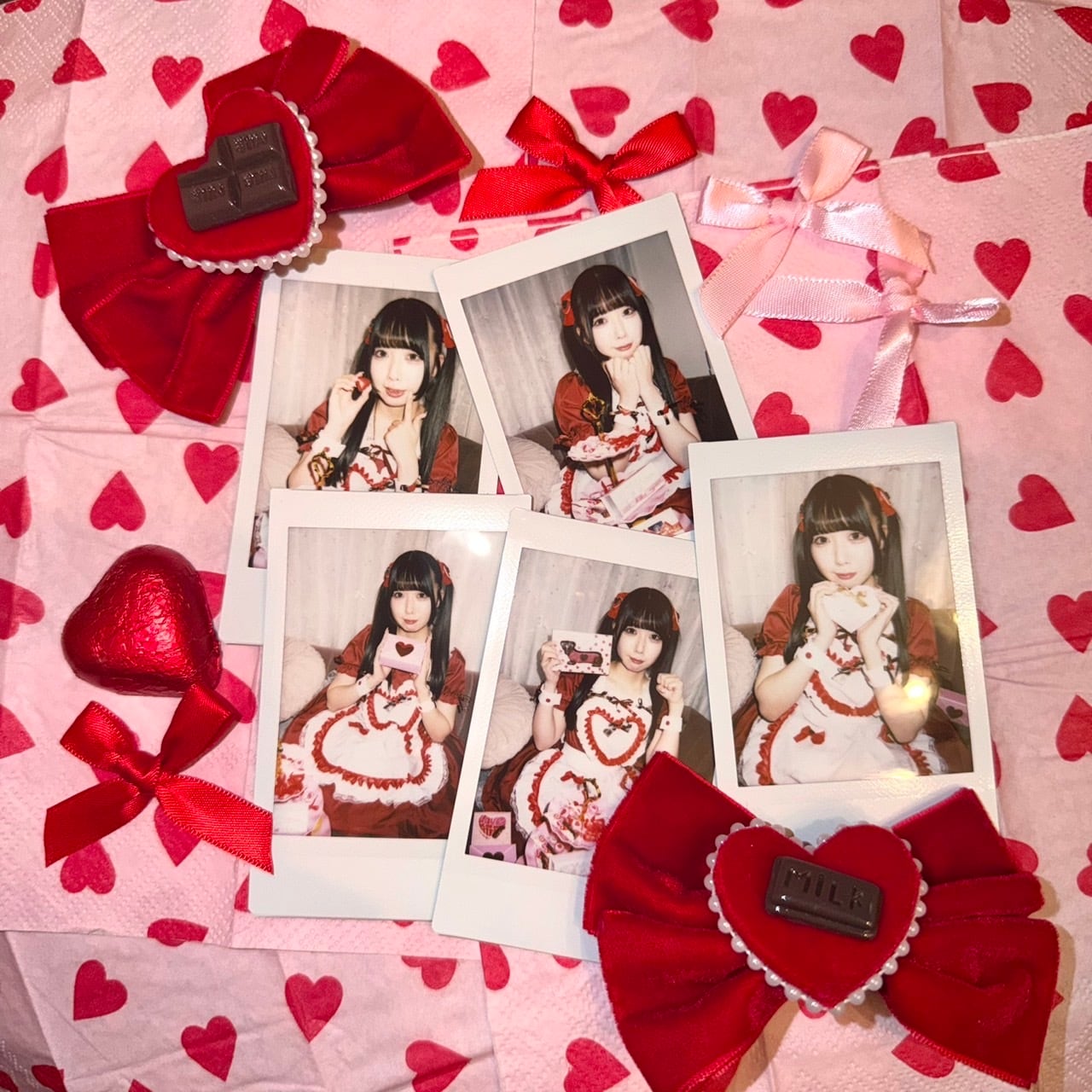 2月のバレンタインチェキ（宛名・サイン入り） | くぴぽ