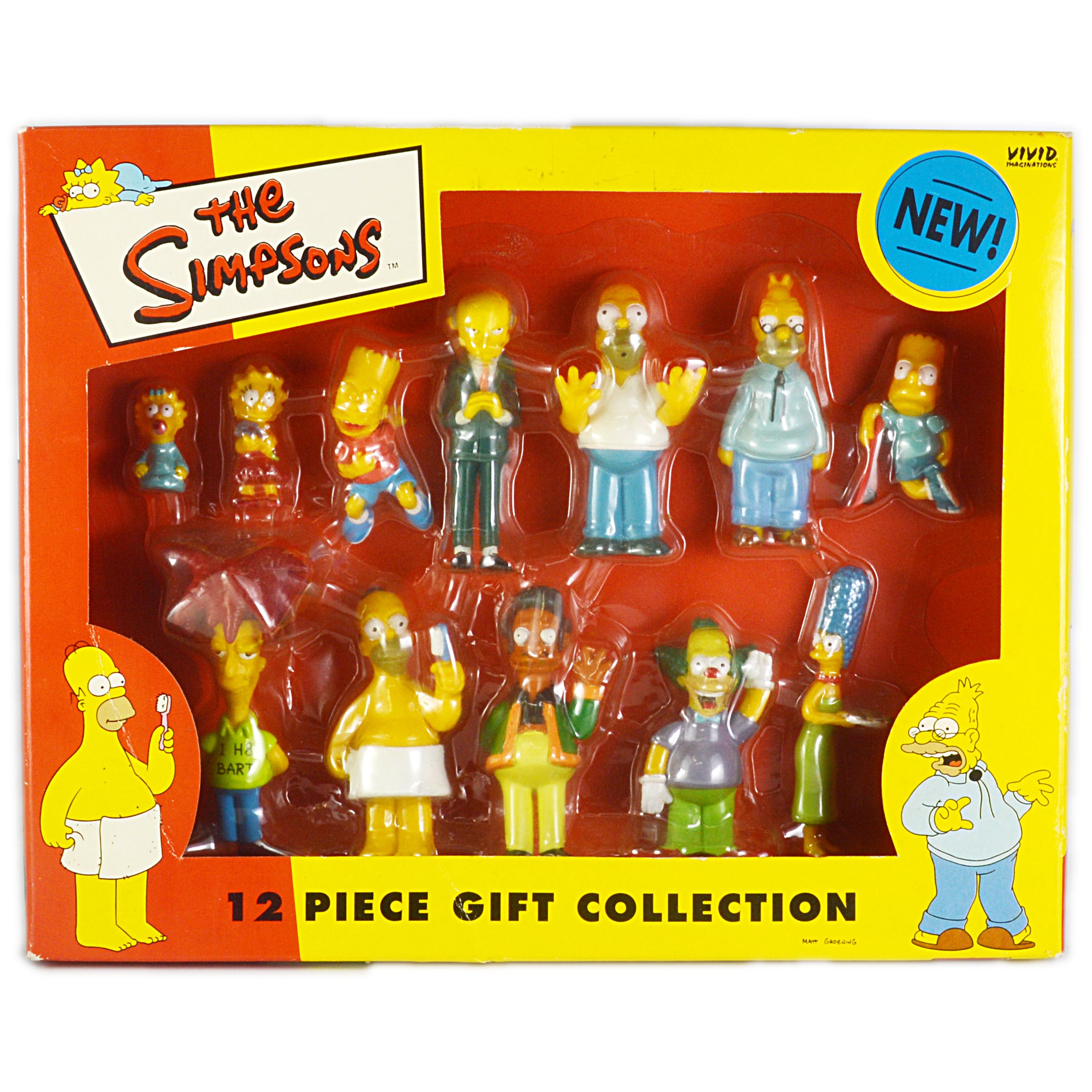 シンプソンズ 12ピース・ギフトコレクション PVCフィギュアセット 未