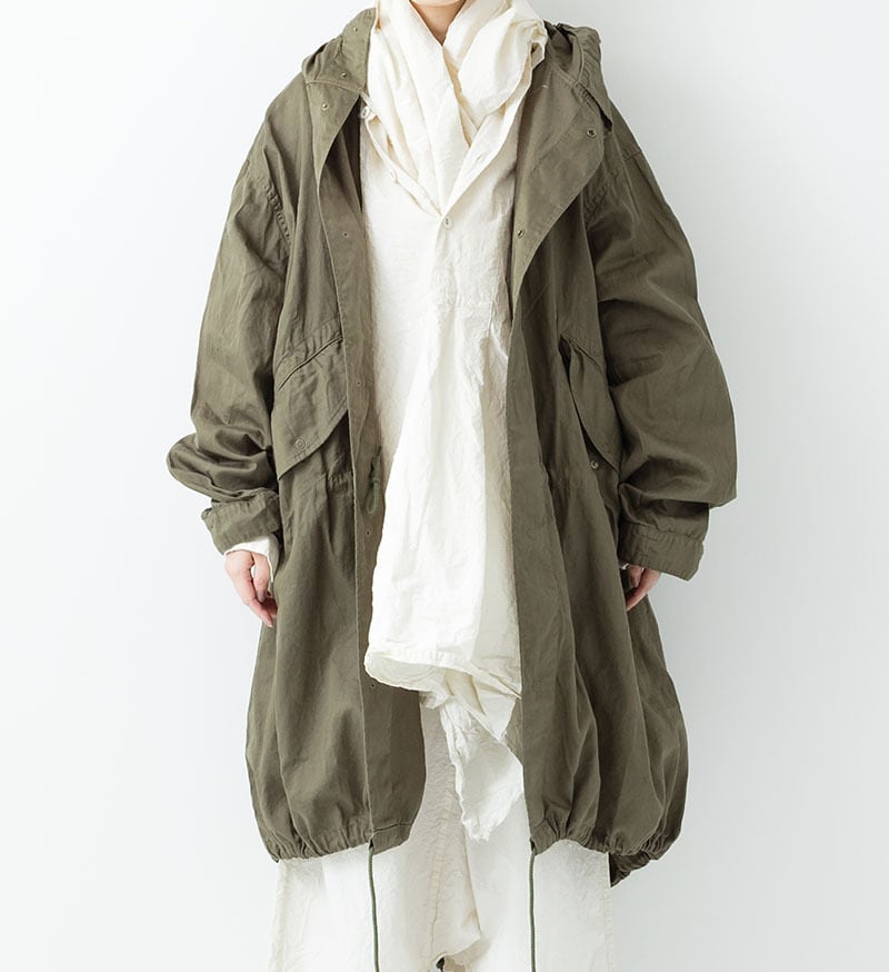 Veritecoeur VC-2521 フィッシュテールパーカ (KHAKI) | hanahana