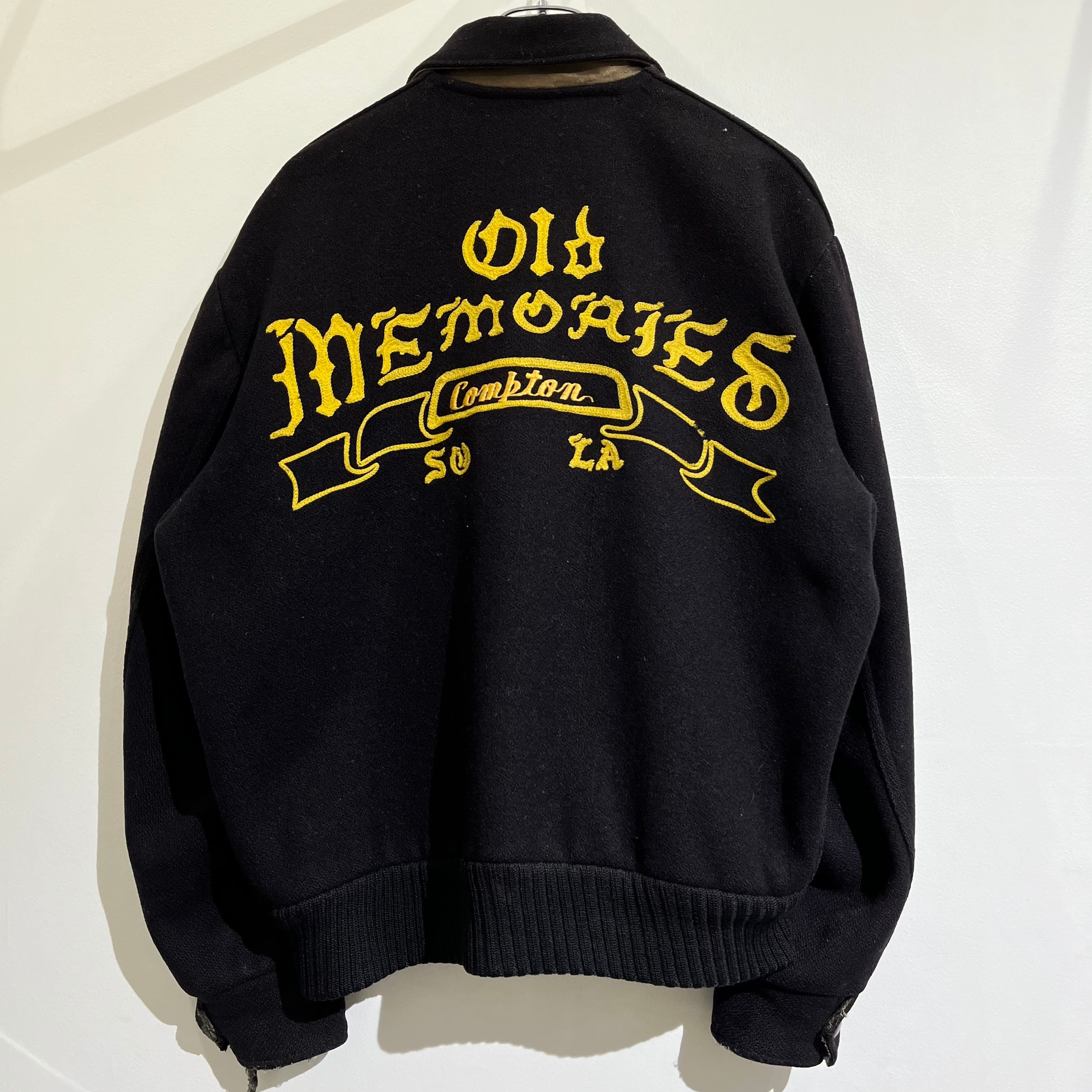 50s Carclub Jacket 50年代 カークラブ ジャケット スタジャン 刺繡