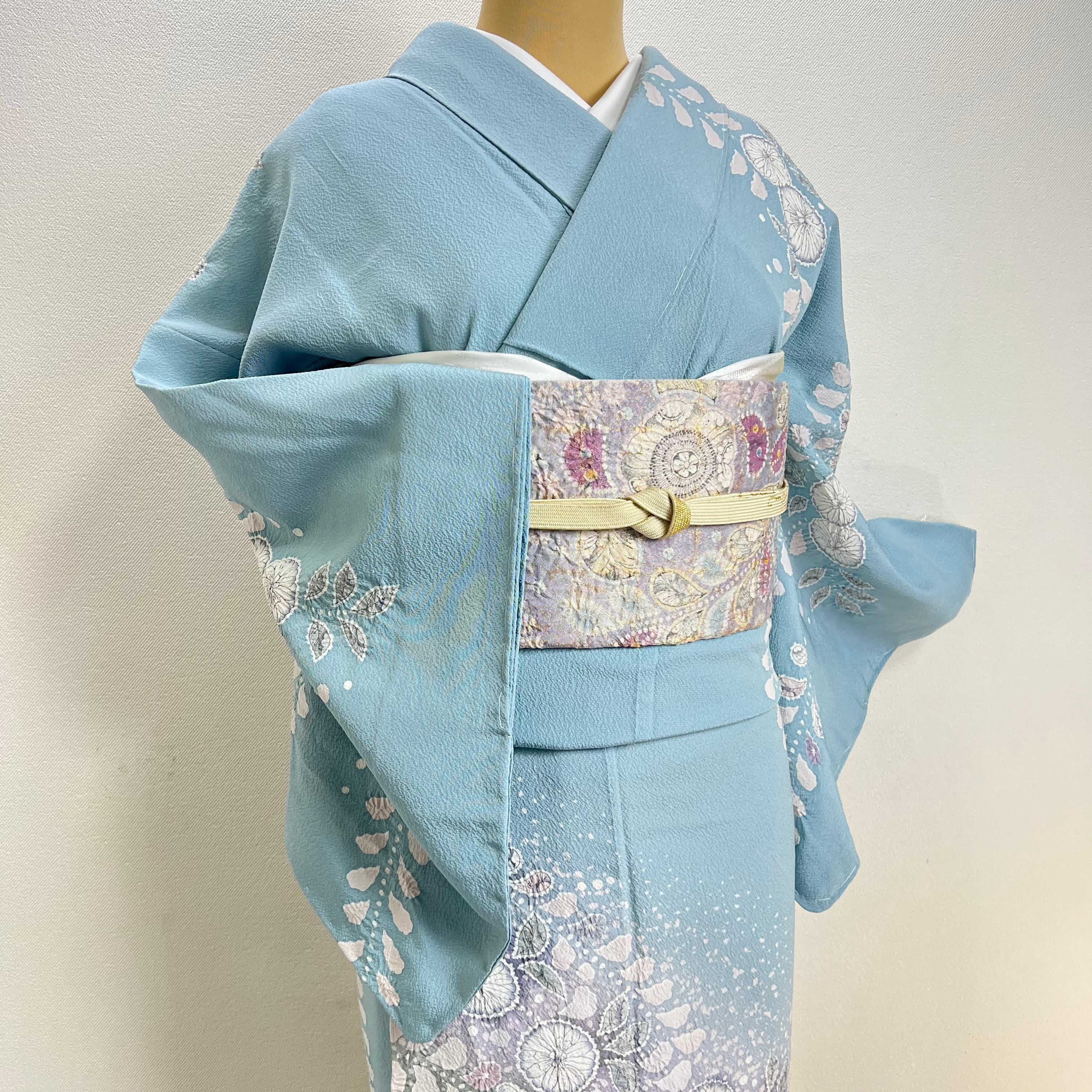 新品 未使用品 作家物 絞り染め【辻ヶ花 】訪問着 正絹 袷 s778 | 着物