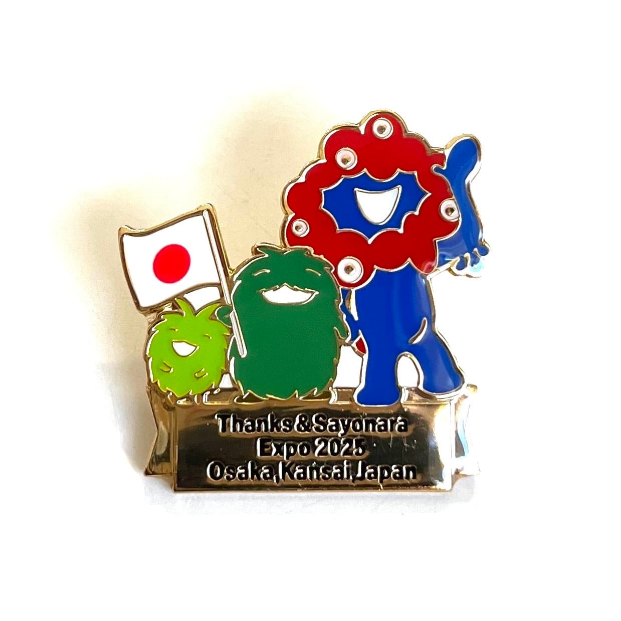サンクスサヨナラ EXPO2025ミャクミャク&モリゾー•キッコロ ピンバッジ