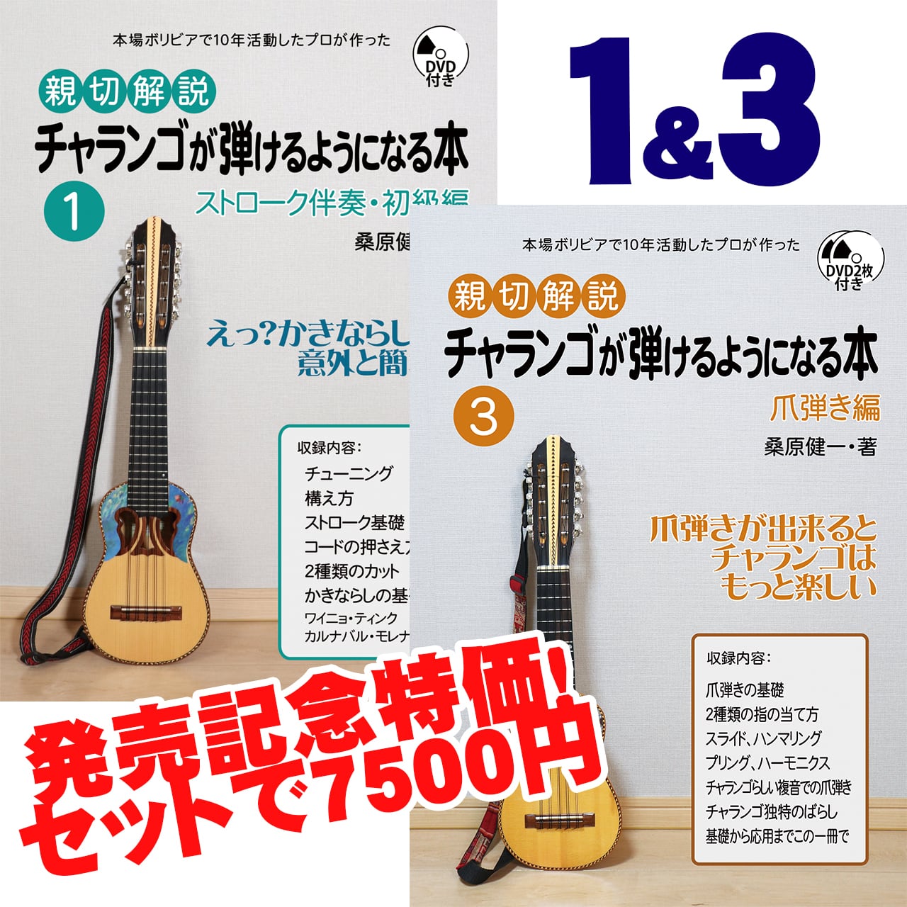 DVD付き・親切解説チャランゴが弾けるようになる本1＜ストローク初級