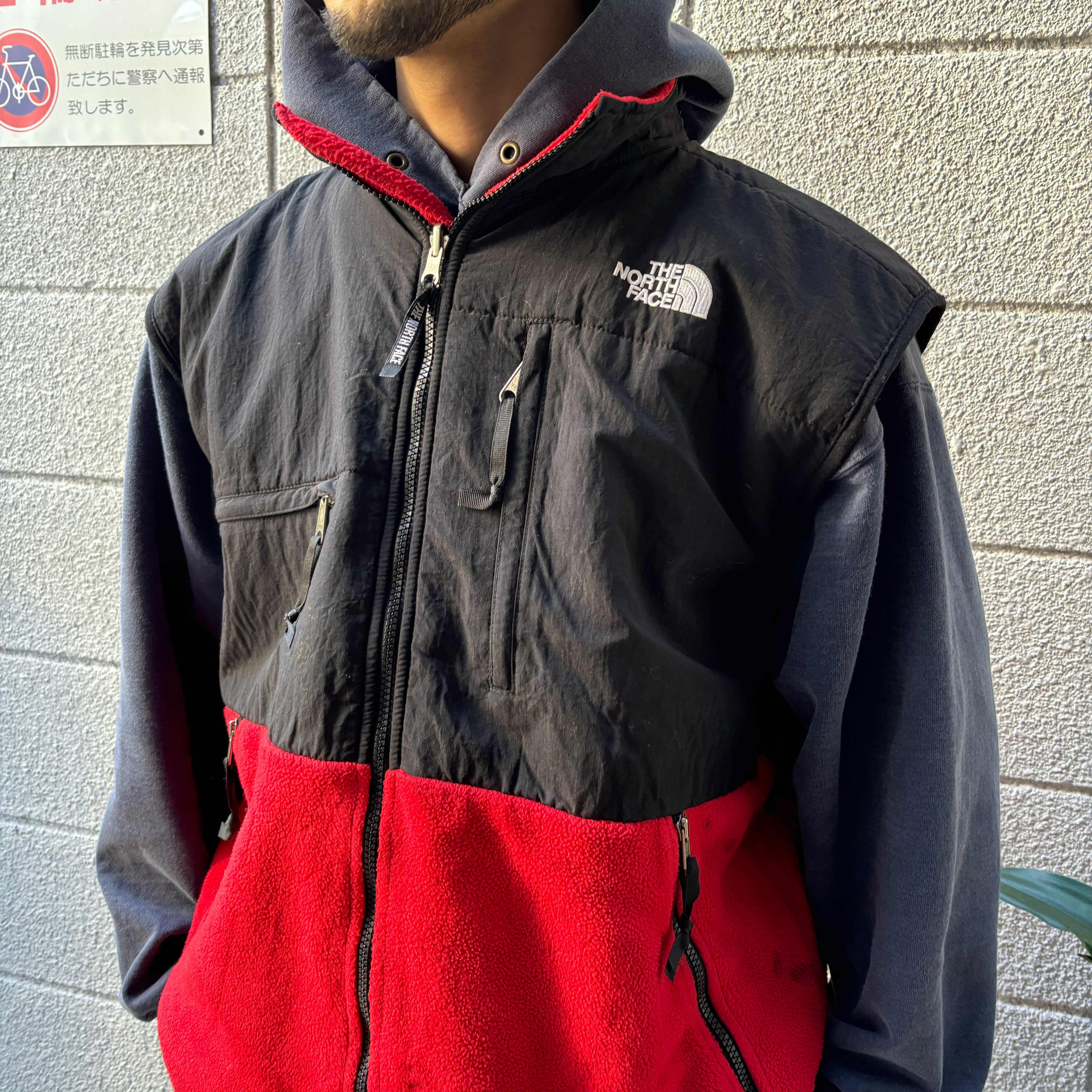 90's The North Face Denali Fleece Vest L / ザ・ノースフェイス