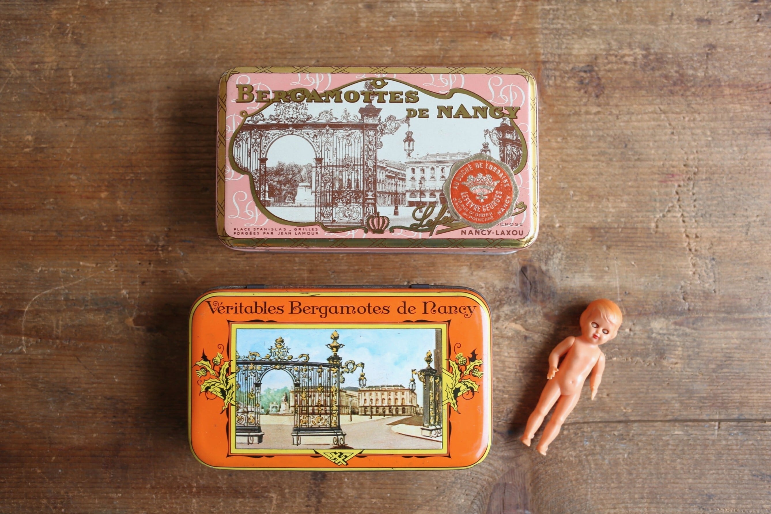 フランス アンティーク ヴィンテージ BERGAMOTES DE NANCY