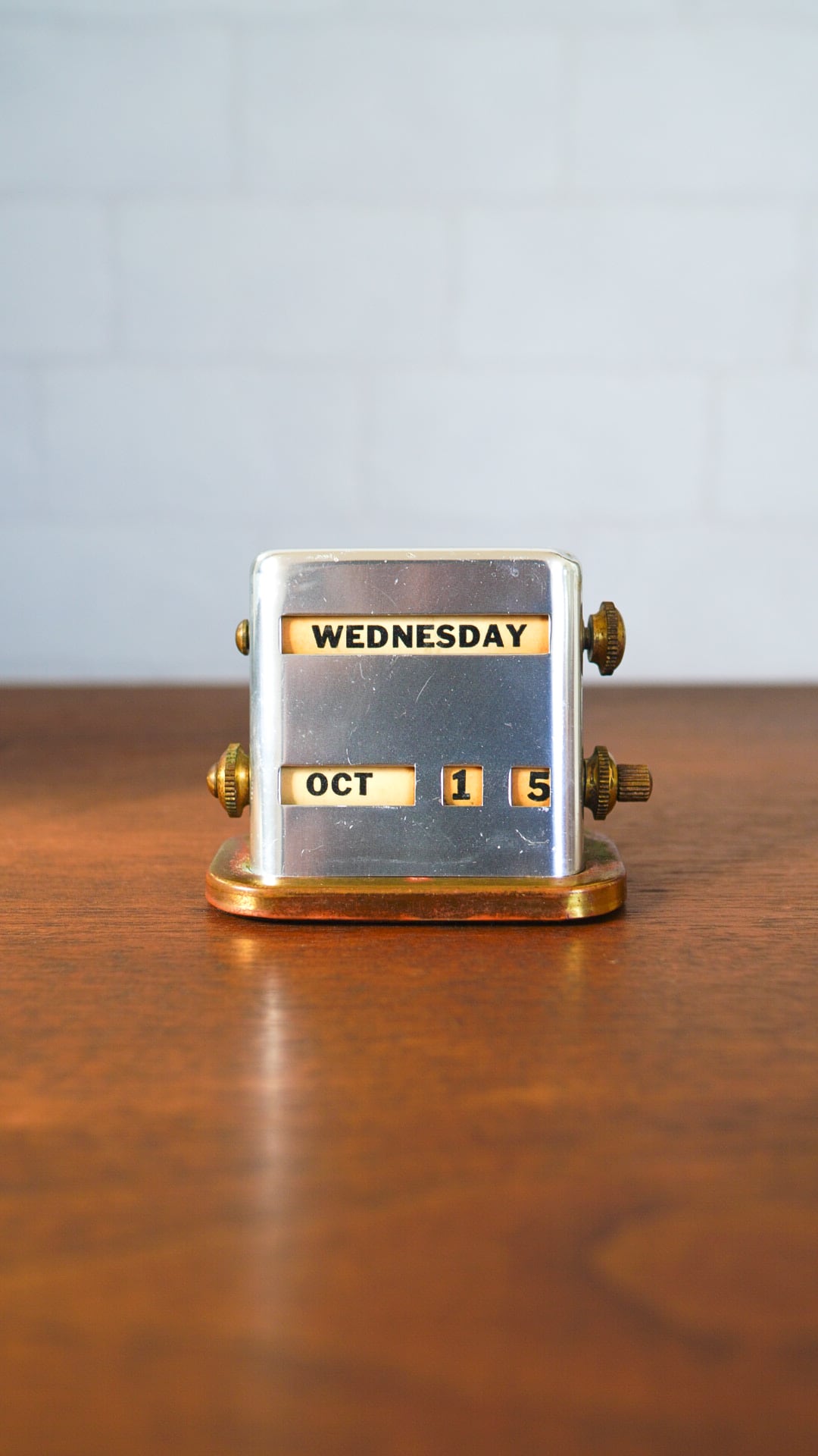 Vintage〜1960s パークシャーマン☆デスクカレンダー☆ビンテージ