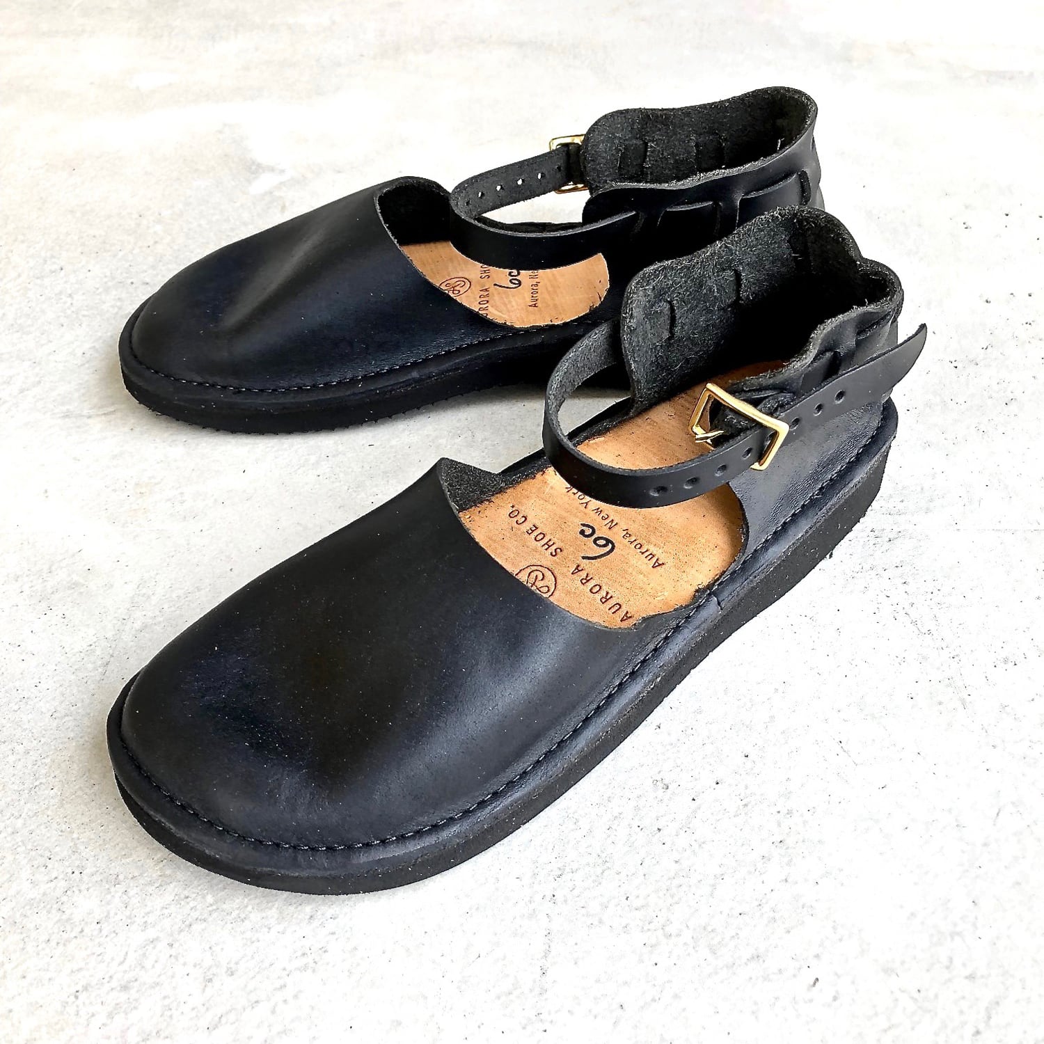 オーロラシューズ ニュー チャイニーズ col,Black | リネン服と