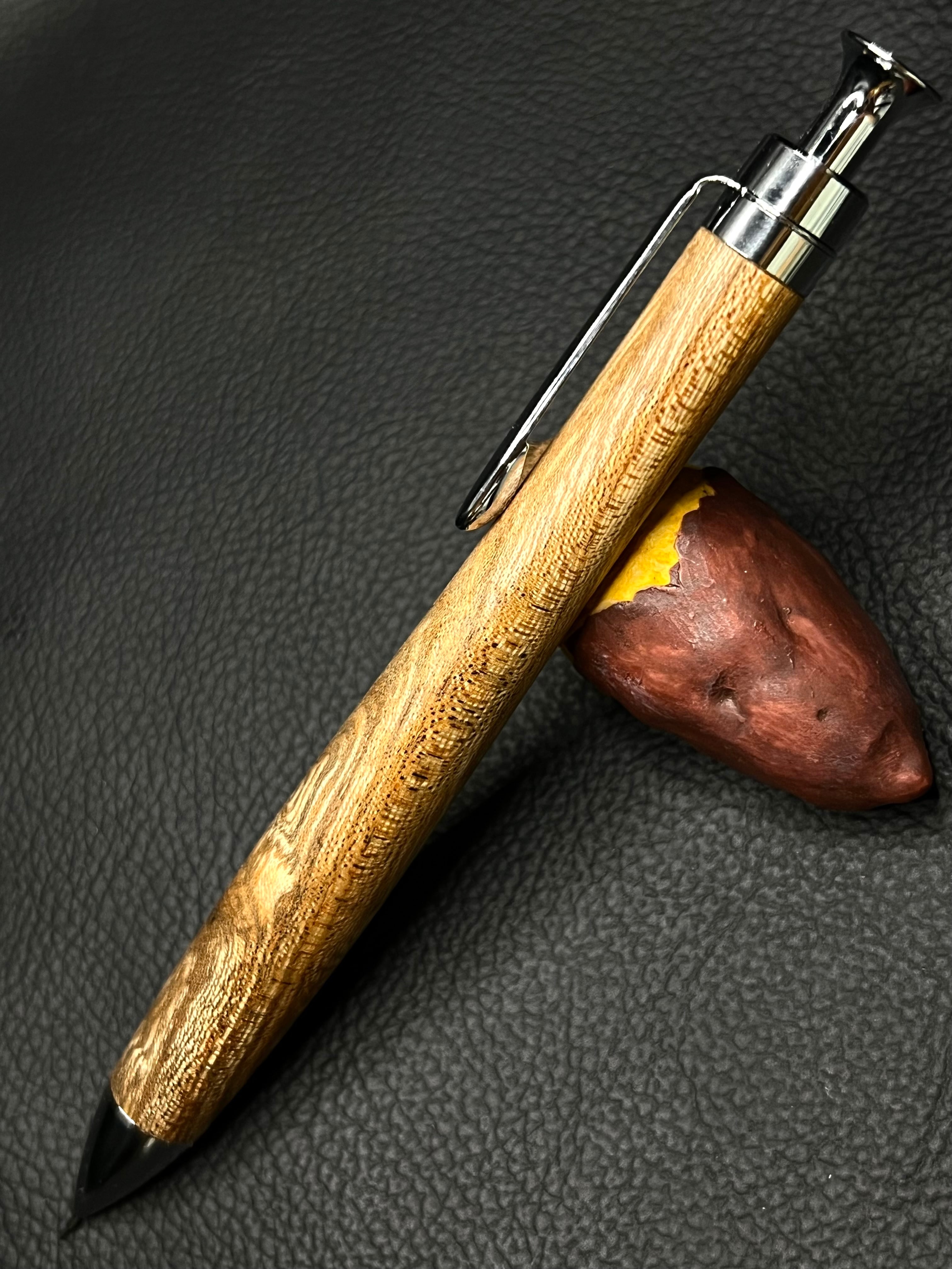 こぶた工房 杉油杢 シャーペン ゴールド 0.5 こぶた工房 杉油杢