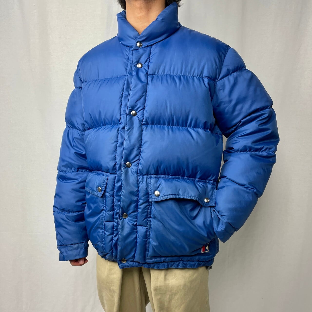 70年代〜 ノルウェー ユーロ ダウンジャケット メンズL-XL相当 古着