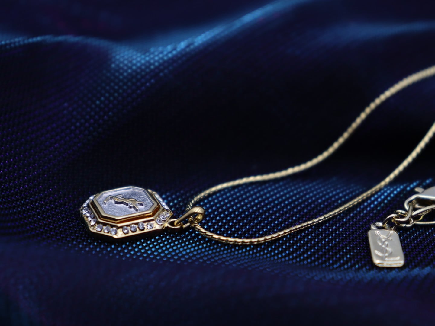 新品同様☆ イブサンローラン YSL ネックレス ヴィンテージ vintage