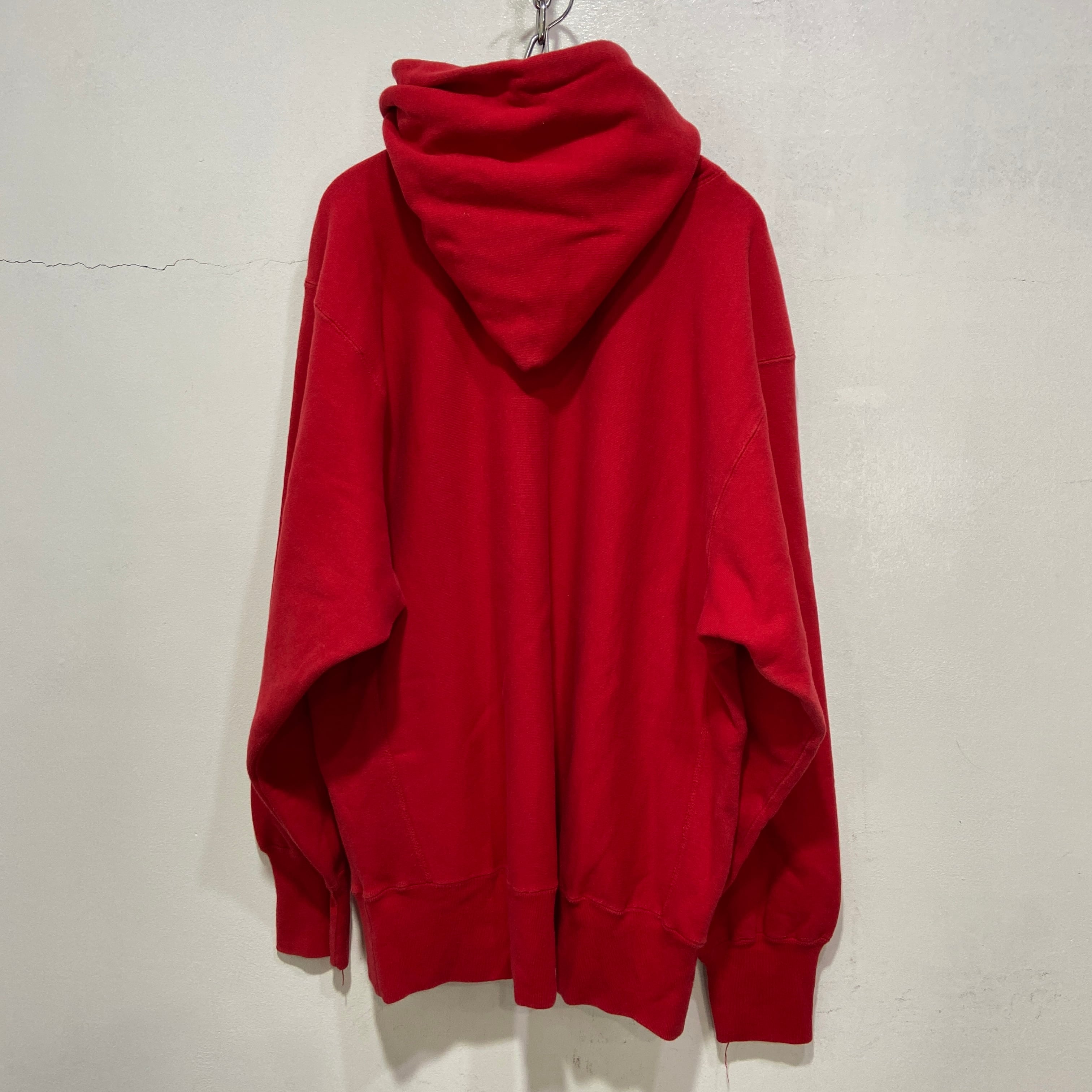 レア 80s Champion リバースウィーブパーカー オハイオ 赤 XL | 古着屋 Uan