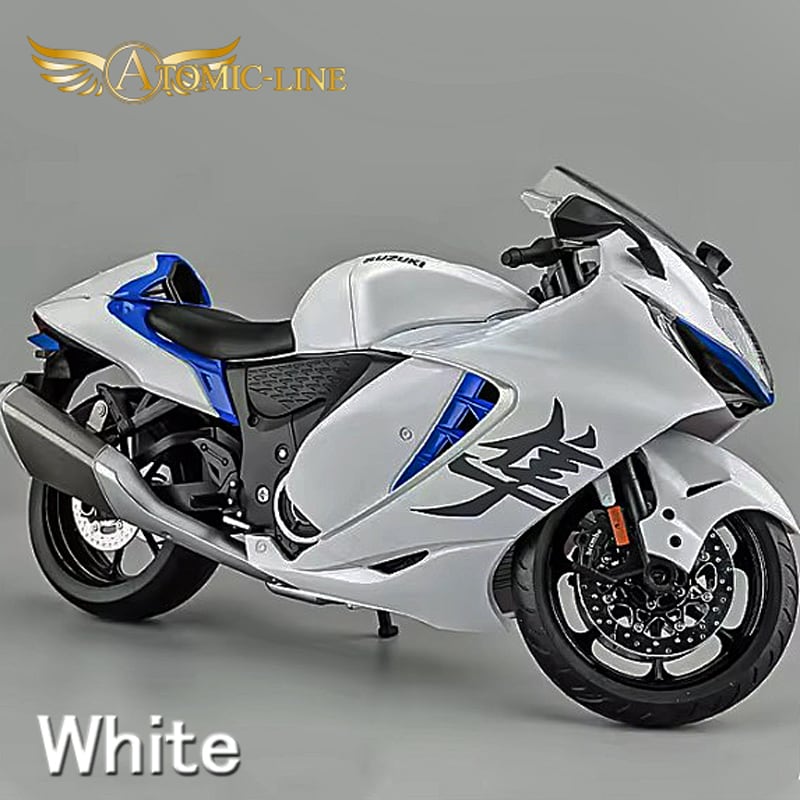 SUZUKI 隼 GSX-1300R ハヤブサ 1/9 ミニカー 全2色 ライト点滅 合金