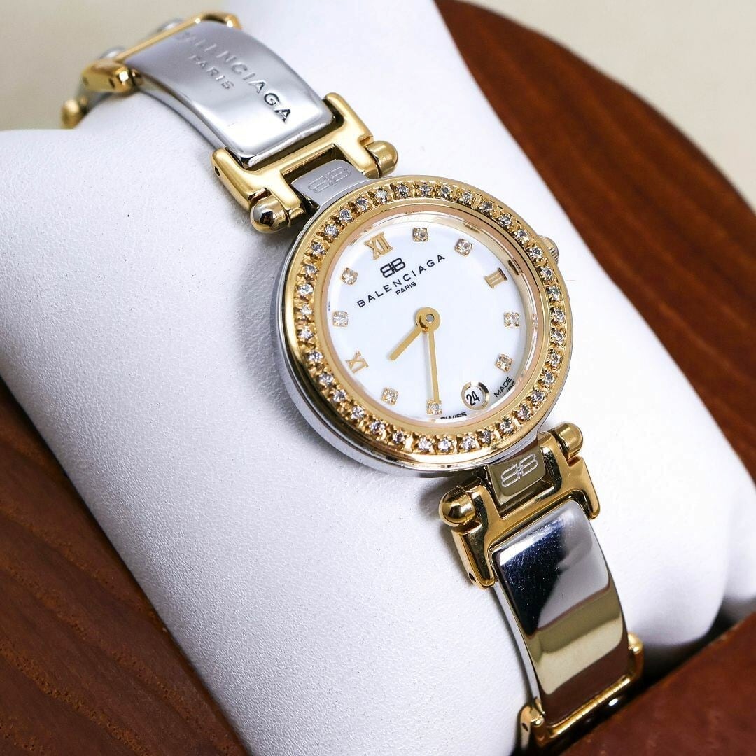 稼働 BALENCIAGA 腕時計 ストーンベゼル ラグジュアリー 1145 | Like a