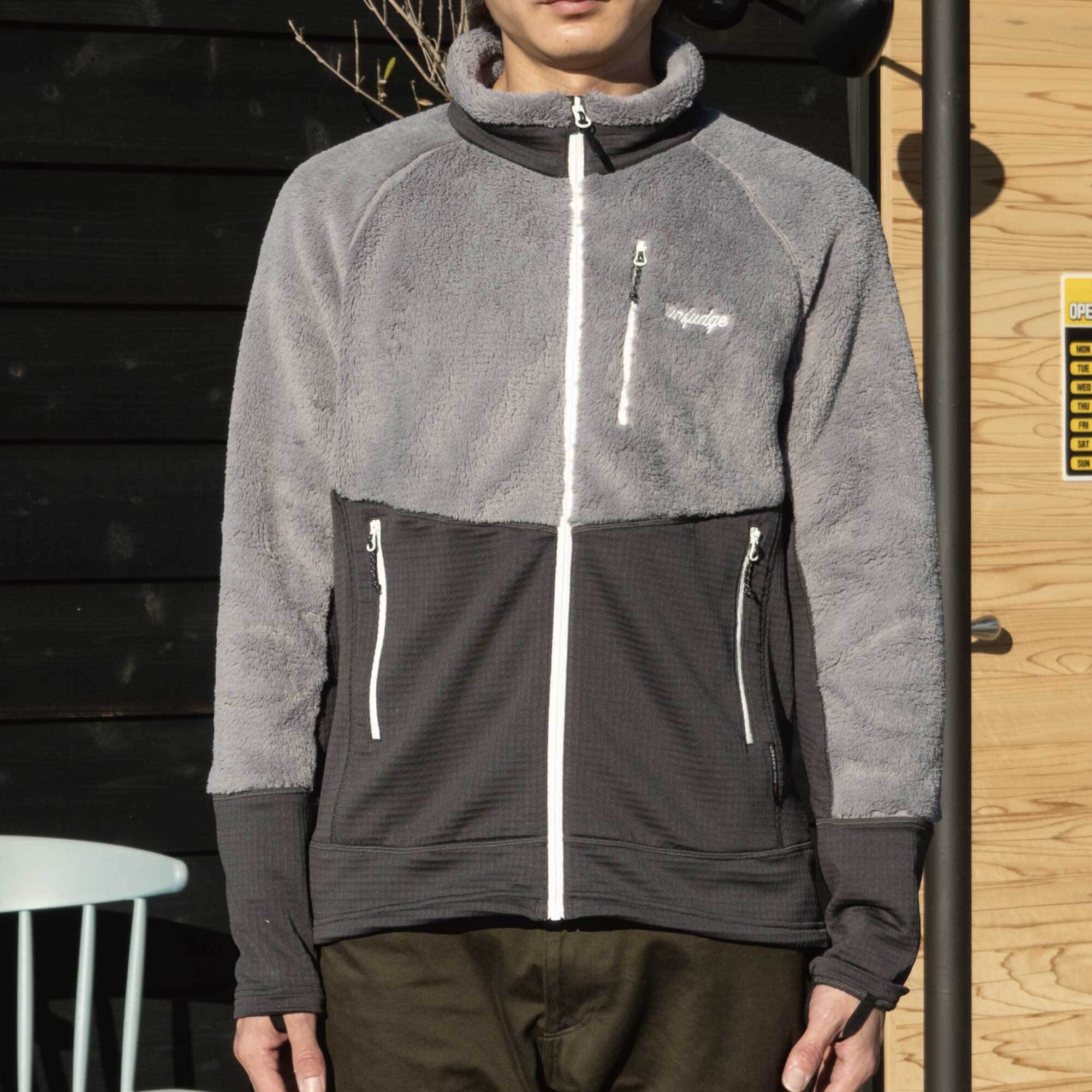 24 UN2100 Light weight fleece hoody | unfudge ONLINE STORE