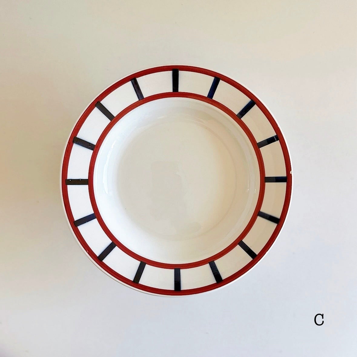 Creil et Montereau クレイユ・モントロー Béarn バスクモチーフ 中深