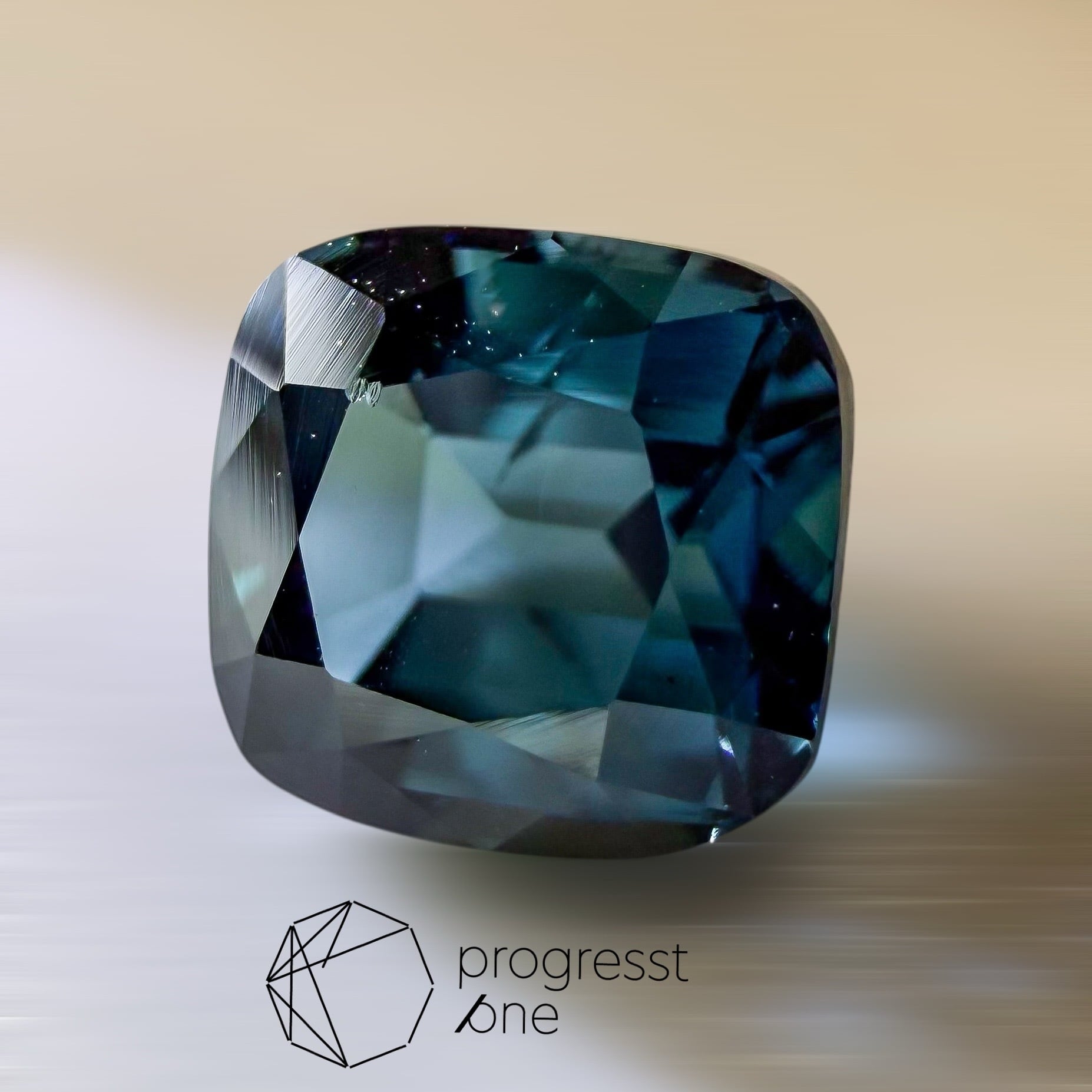 インディゴライトトルマリン(ｲﾝﾃﾞｨｺ)1.095ctソ付 | progresstone