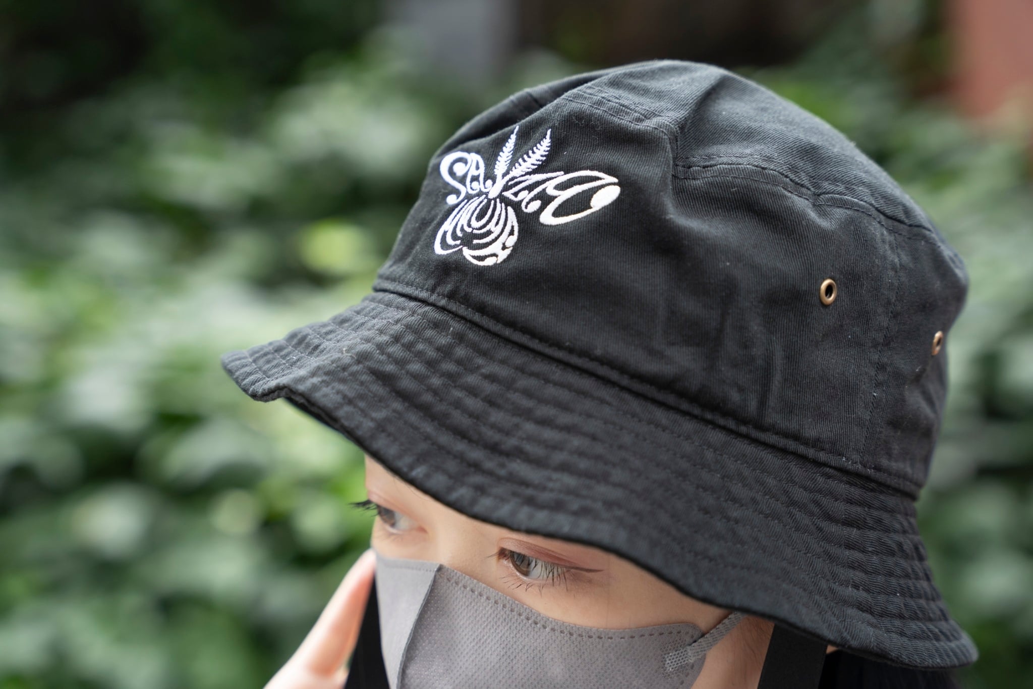 モスロゴ刺繍入り バケットハット（Remake） | cocoon records Online