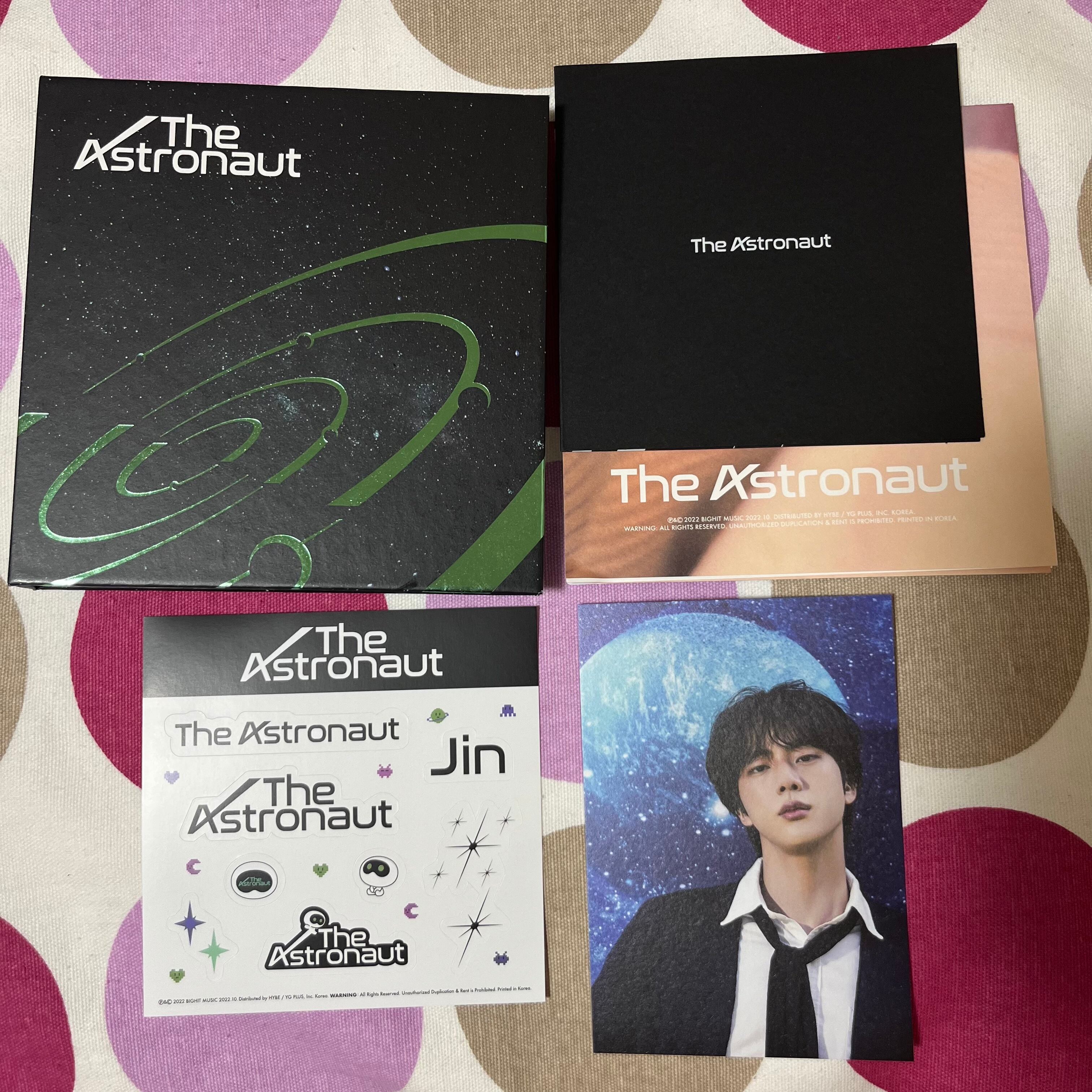 BTS Jin The Astronaut weverse USA限定 トレカ BTSジンthe Astronaut