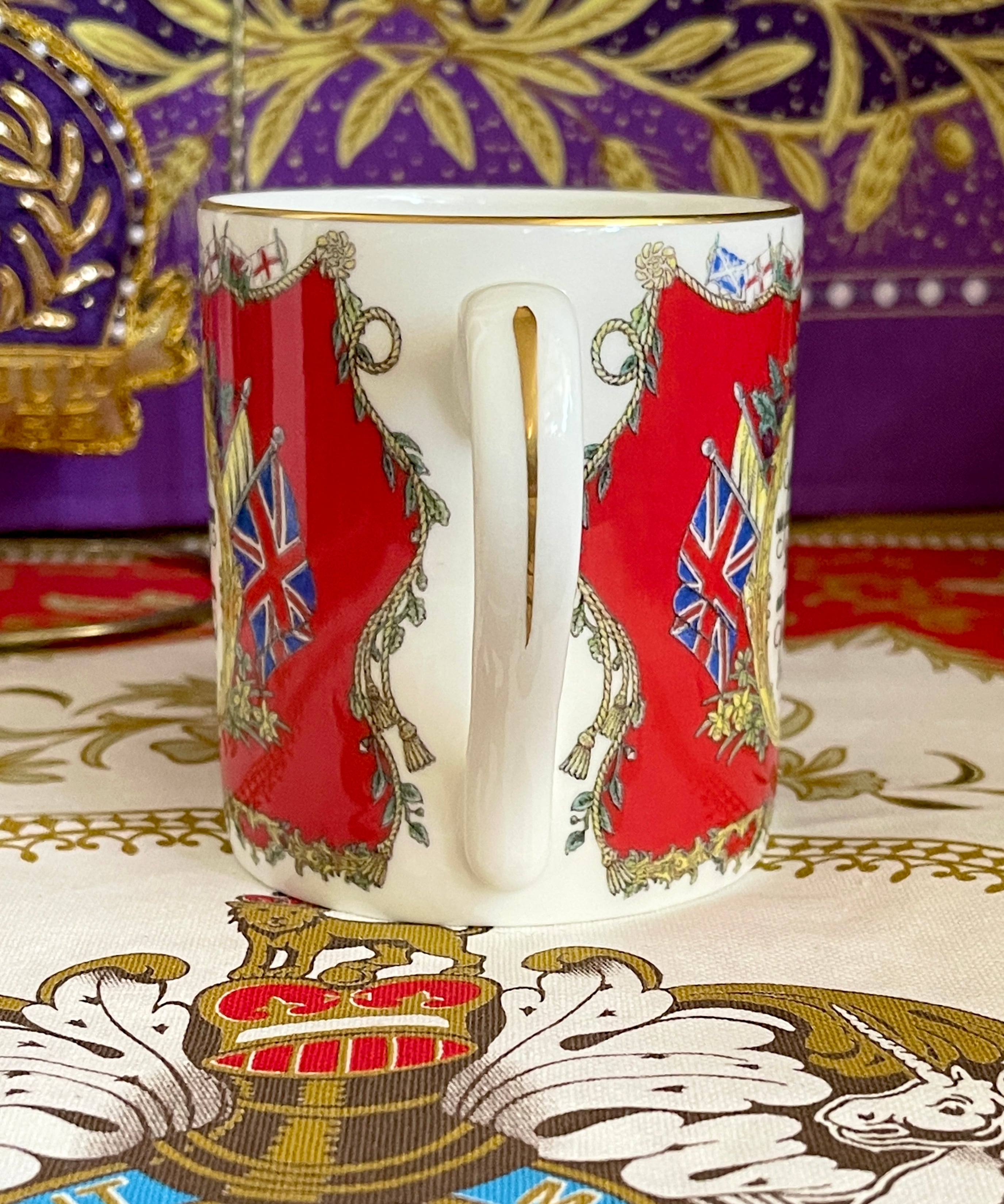 ◇在庫限り◇マグ◇エリザベス女王◇記念マグ◇ハルシオンデイズ◇英国