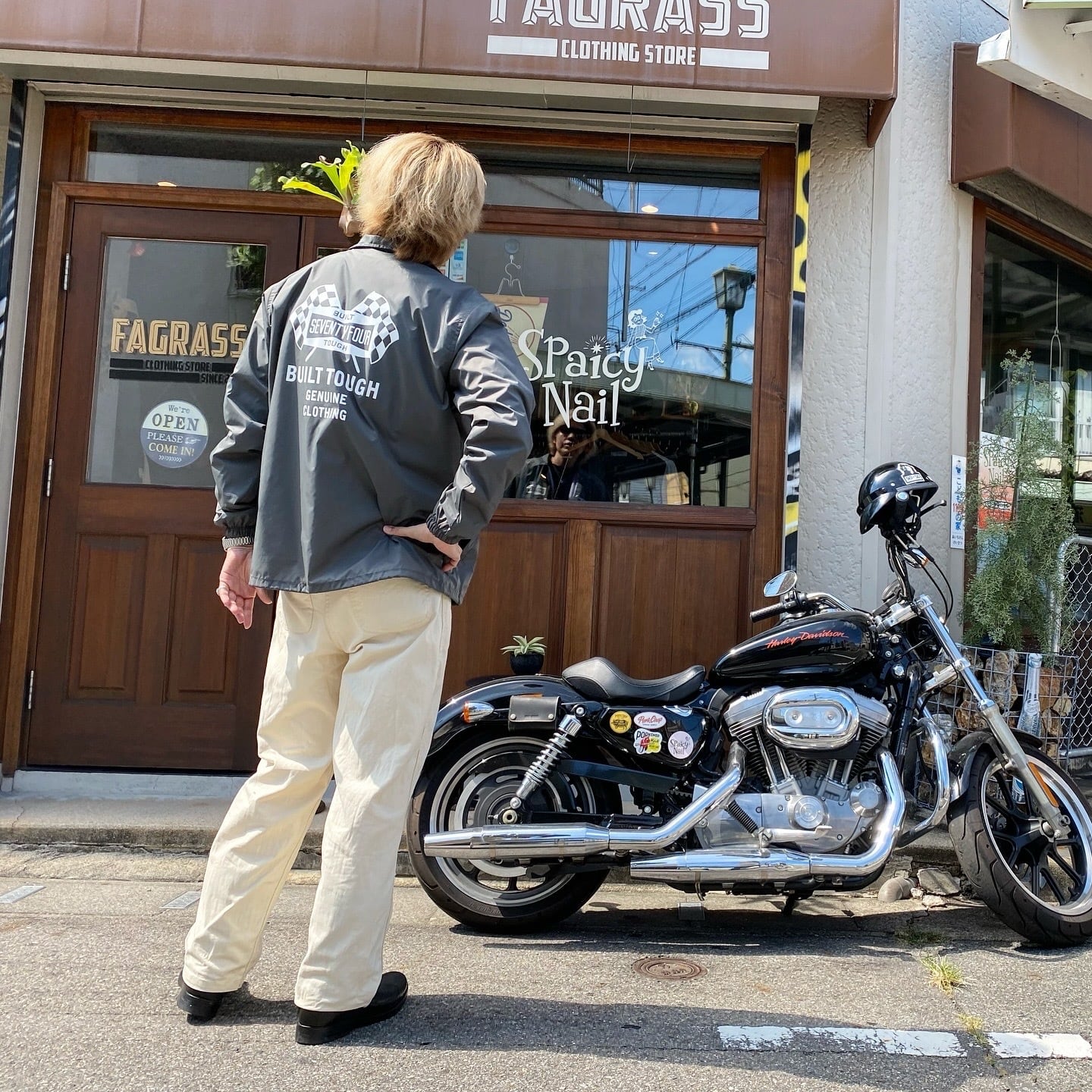 ナイロンジャケット / SEVENTY FOUR(セブンティーフォー) / NYLON