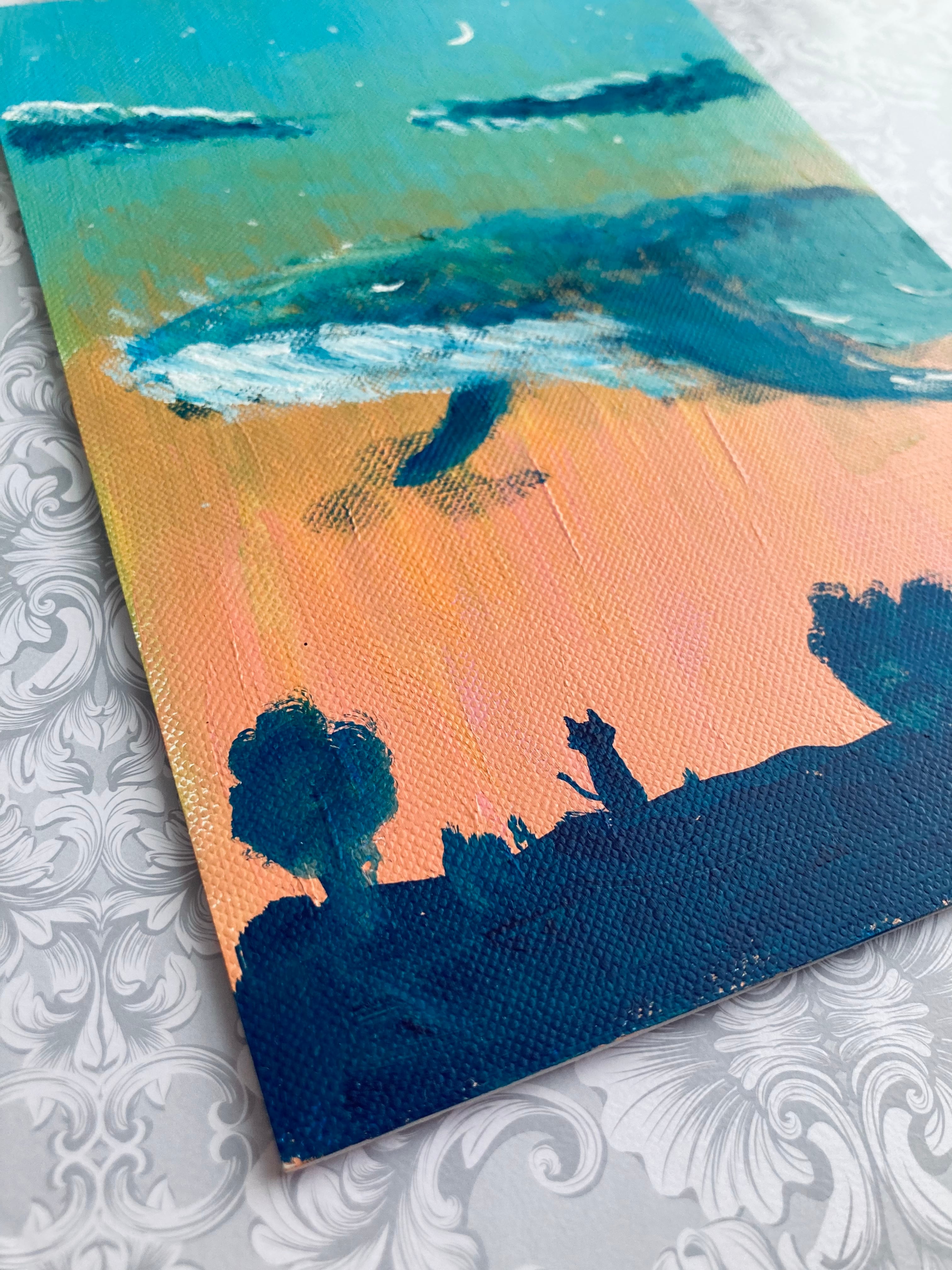 1点限り】日夏たね原画 「空のくじら」 | おもちカンパニー 通販事業部