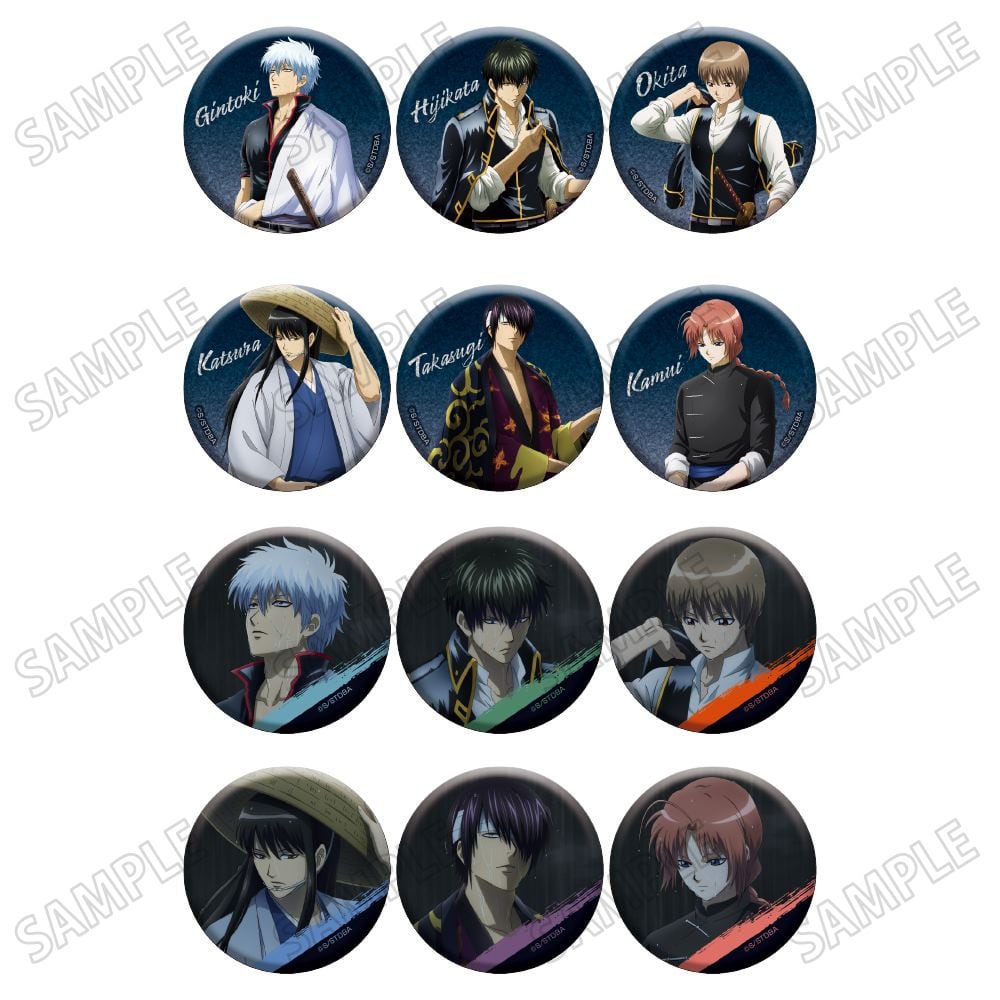 銀魂 楽天コレクション お風呂 スクエア缶バッジ アクリルスタンド 全