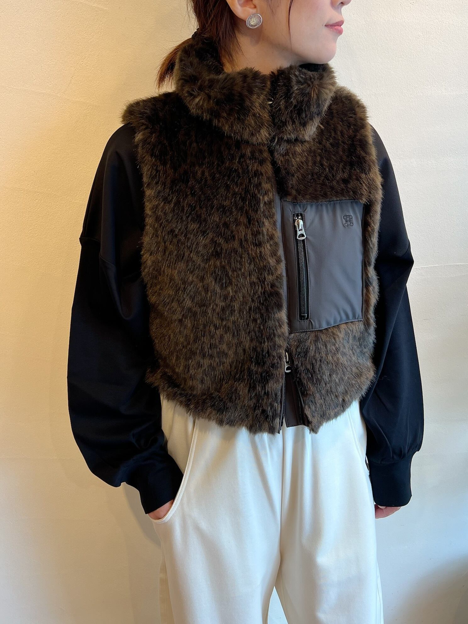 TICCA / レオパードファーベスト | anouk