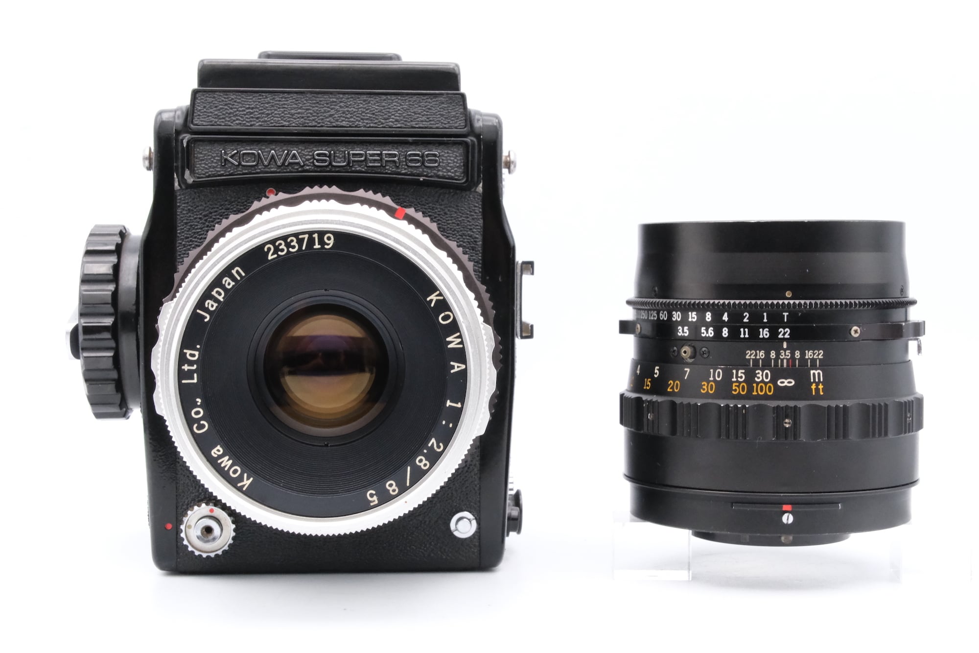 SUPER 66 + 85mm F2.8 + 150mm F3.5 KOWA コーワ | 近江寫眞機店