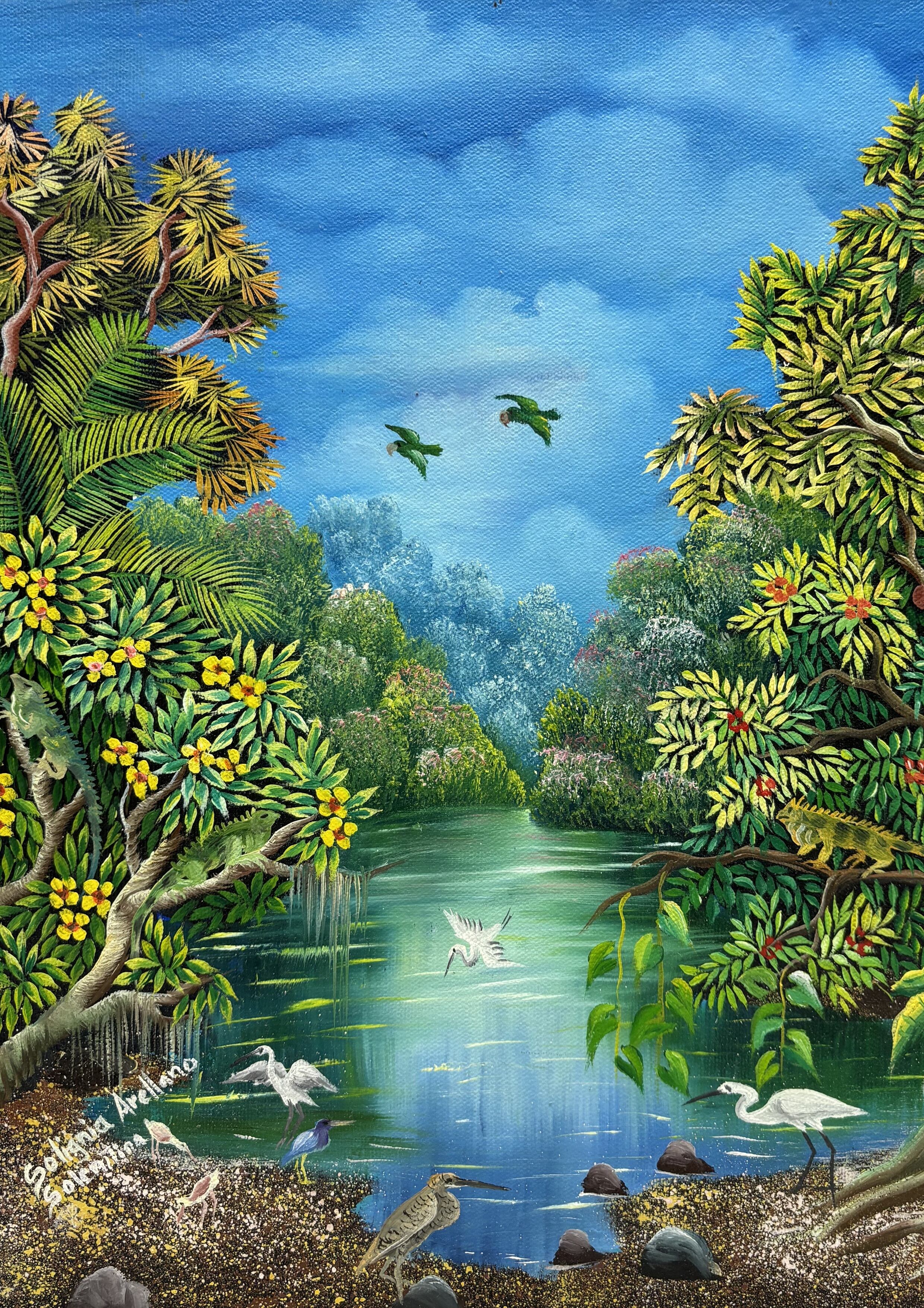 ニカラグア ソレンチナメ絵画 ② 【公式通販】